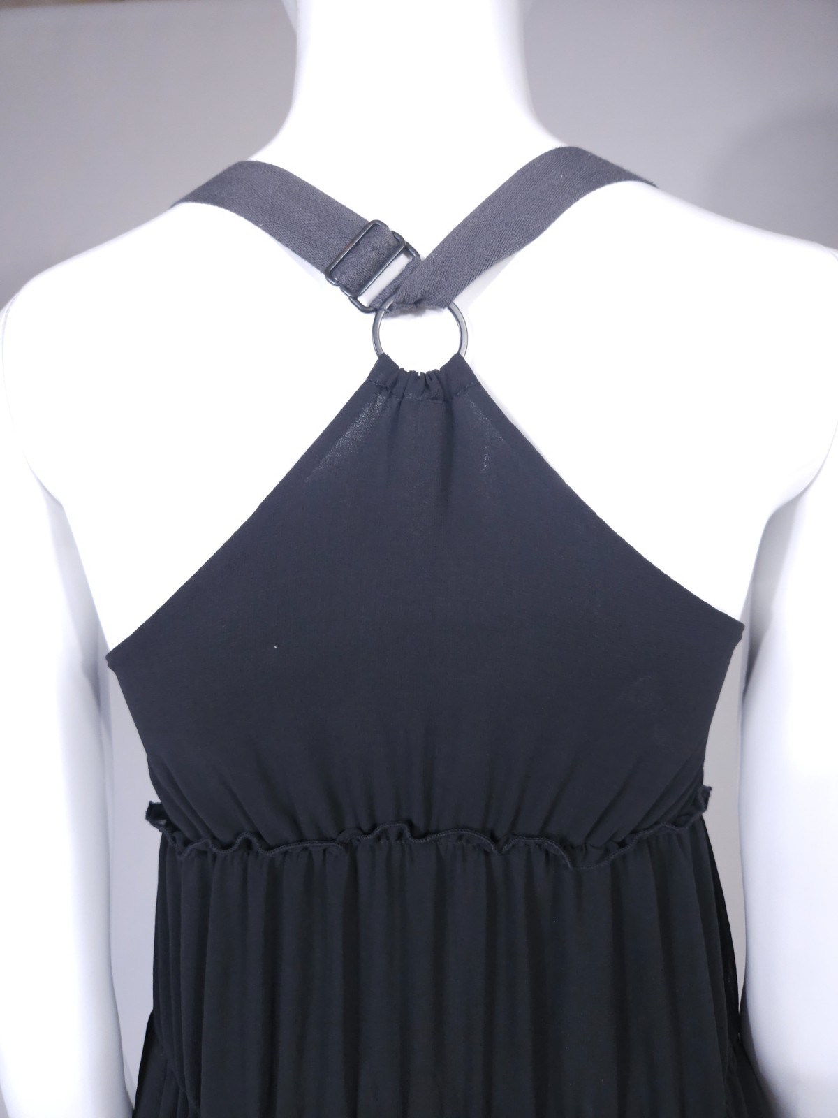 Cop Copine Halter Dress Sleeveless Long Maxi size 40/L