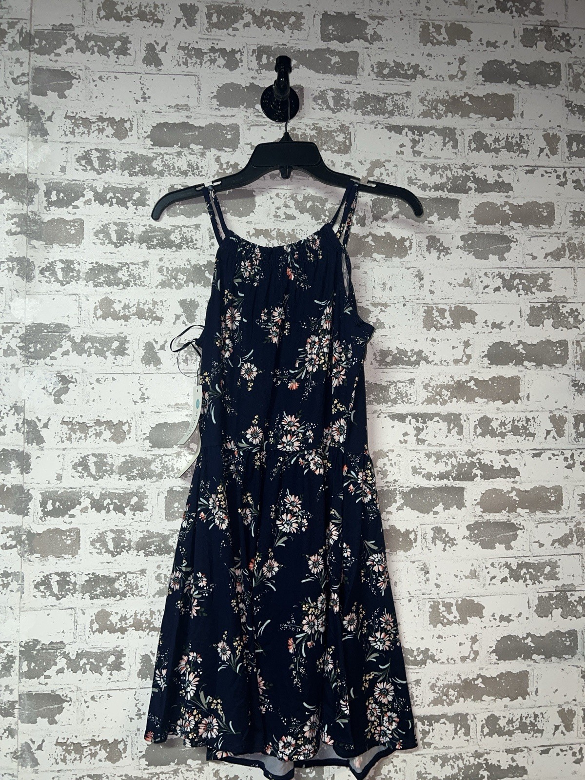 NWT! Nine Britton Lulu Knit Sleeveless Dress Size Medium Petite – Navy Floral