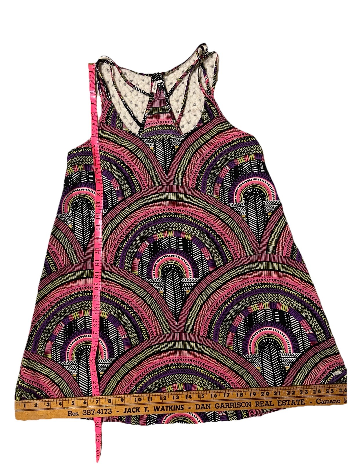 Rip Curl Women’s Juniors Small Multi Strap Swing Dress Cover Up Size S EUC