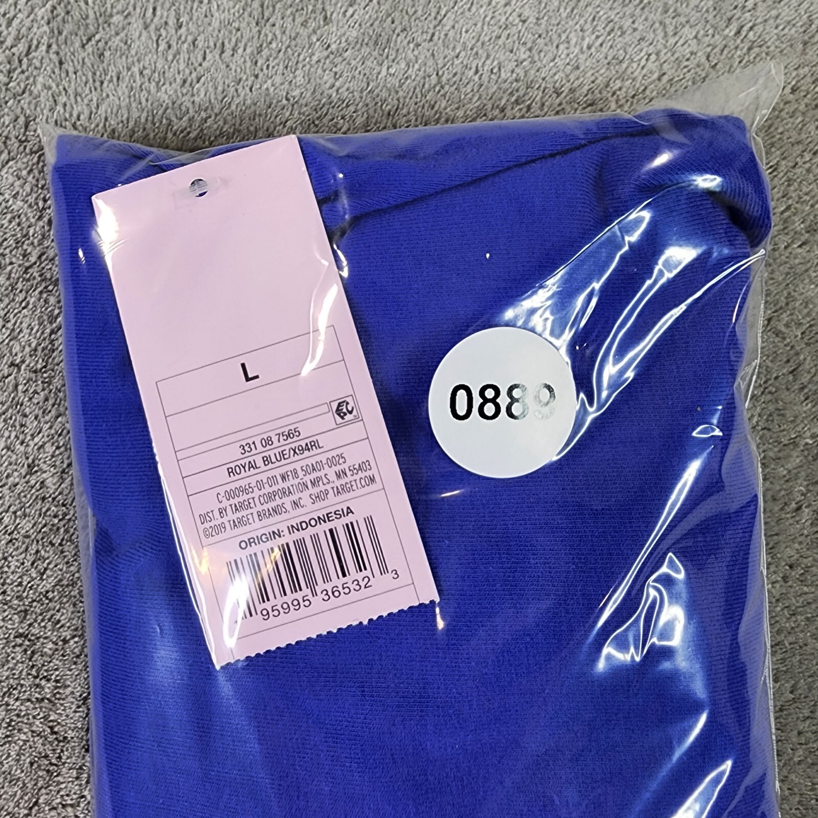 Womens Royal Blue Bodycon Tank Dress Sleeveless Wild Fable Size L Large