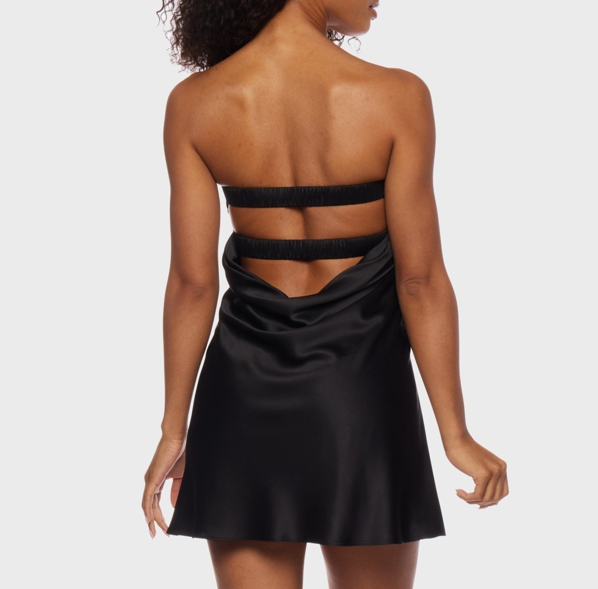 Alex & Sophia Juniors’ Open-Back Strapless Dress MSRP $69