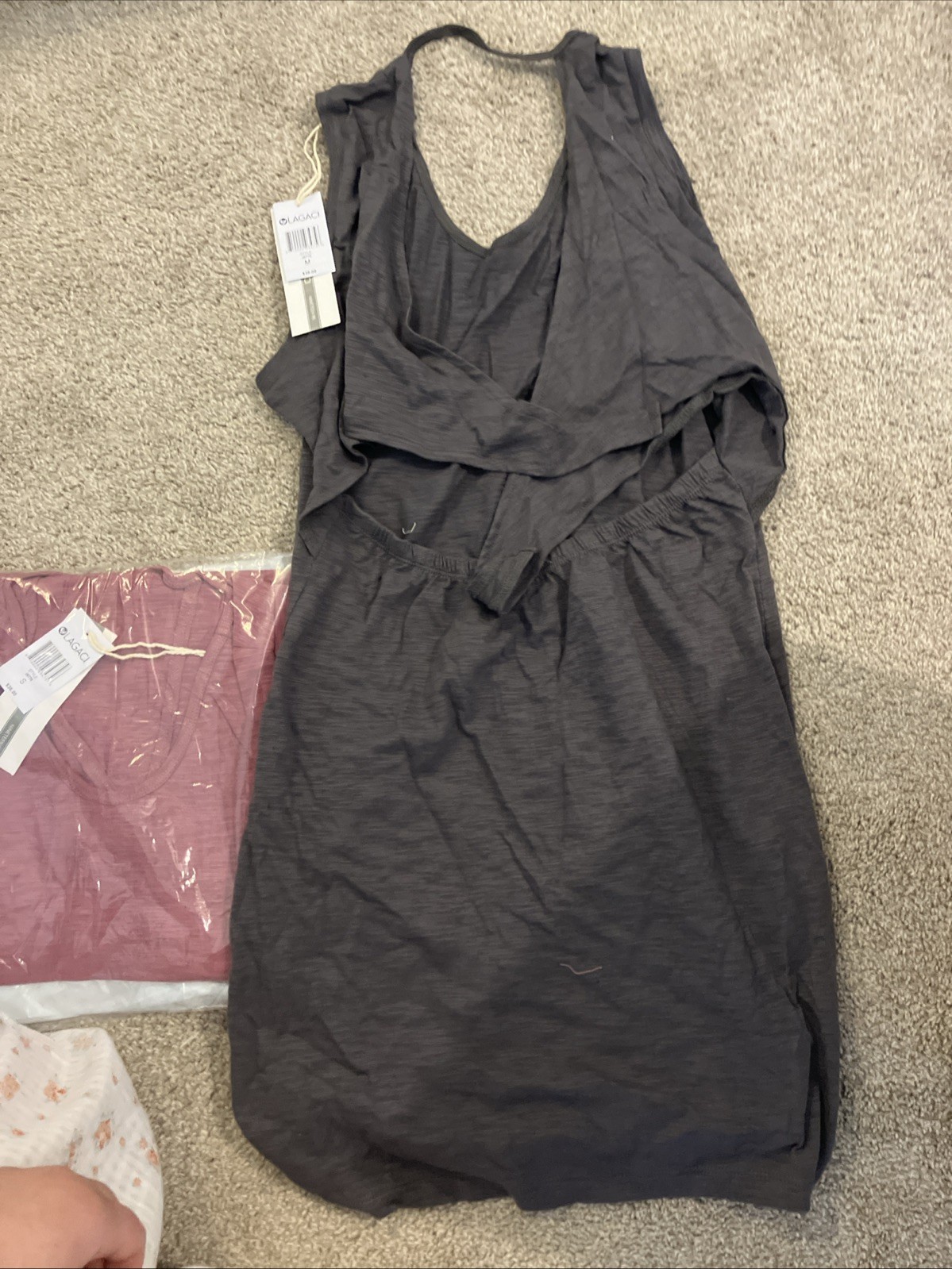 Lagaci Tie Back Dress Vacation Surfer Surf Blue Pink All Sizes Beach Dress Sun