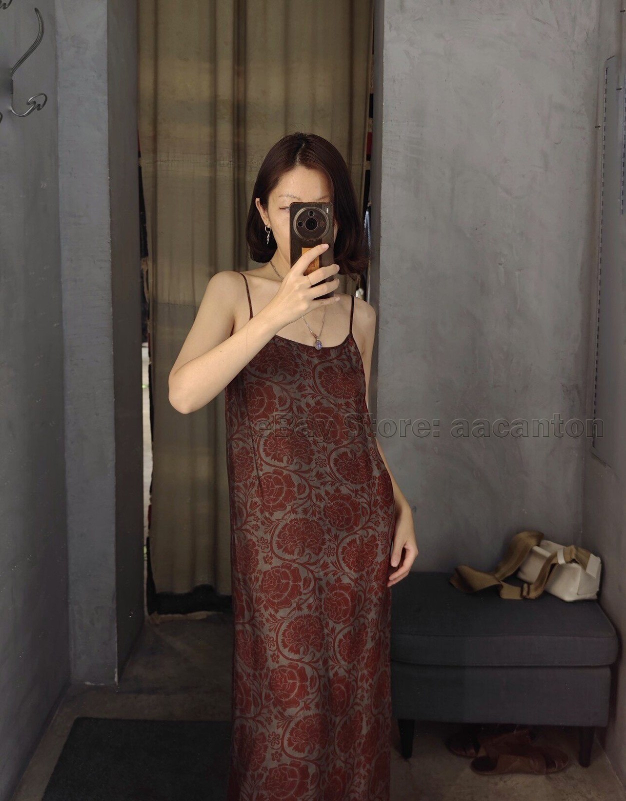 2026 UMA WANG Early Spring Backless Long Halter Dresses Halter Dress Skirts New