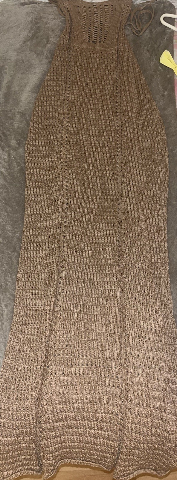 brown long beach dress – Shen Musera – Brand New item with tags Size S