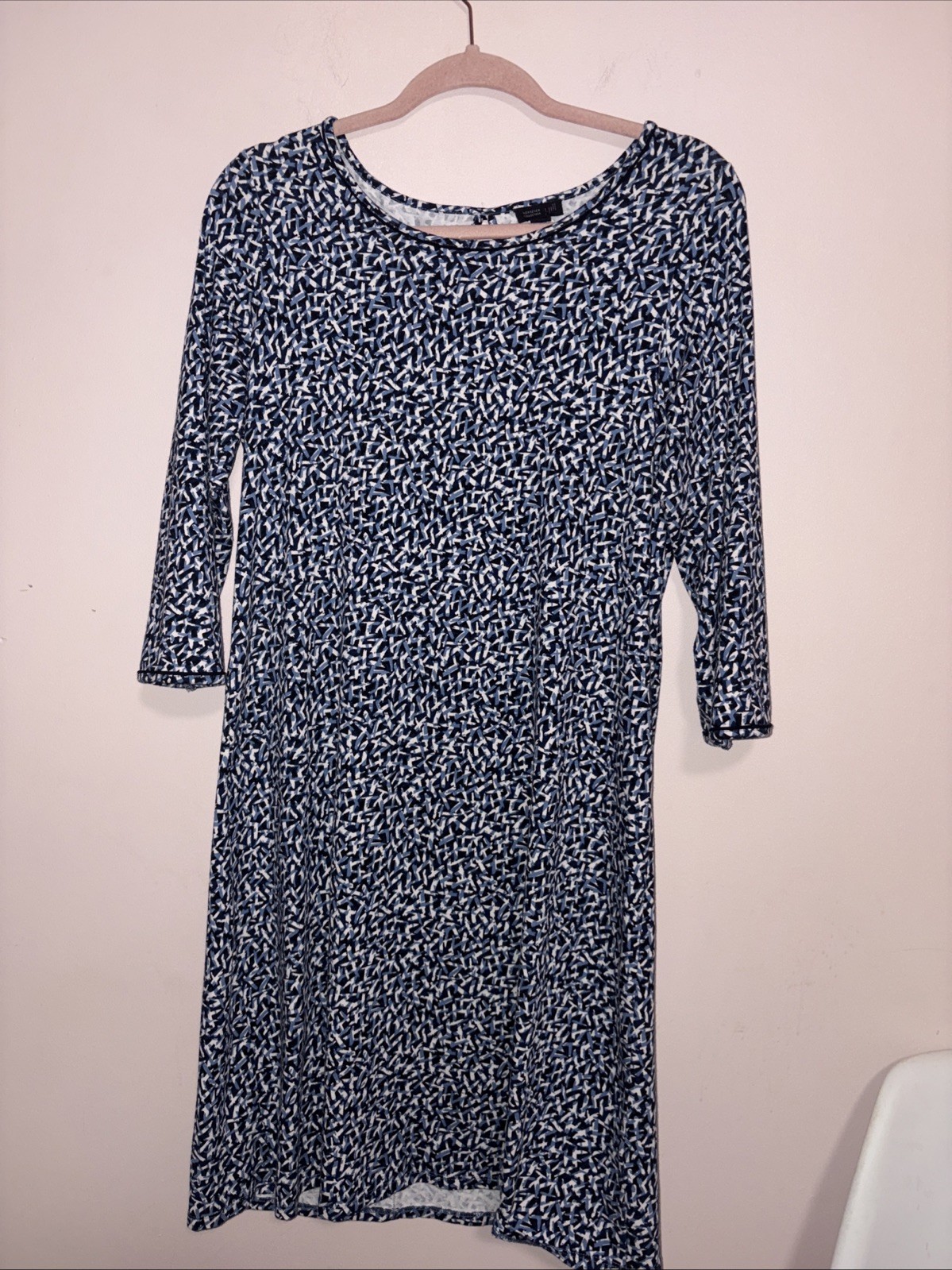 j jill wearever Collection Dress Size Small Rayon Lycra Super Soft Stretchy Midi