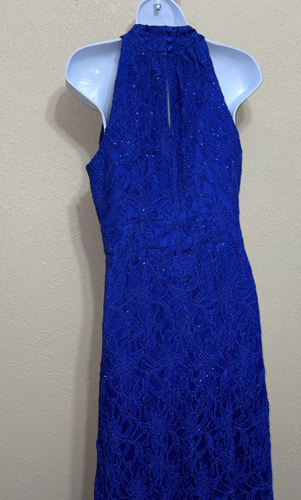 Decode 1.8 Lace Full Length Formal Evening Dress Gown SZ 10 NEW