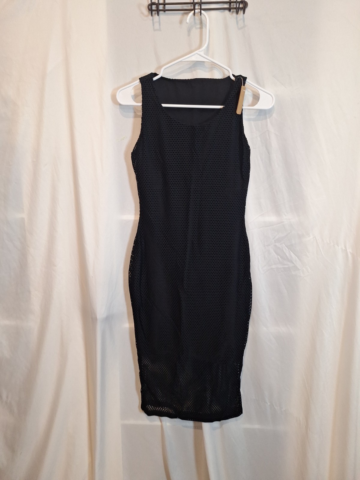 Shapellx Small Black Bodycon Tank Dress Nwt Club Wear Datenight