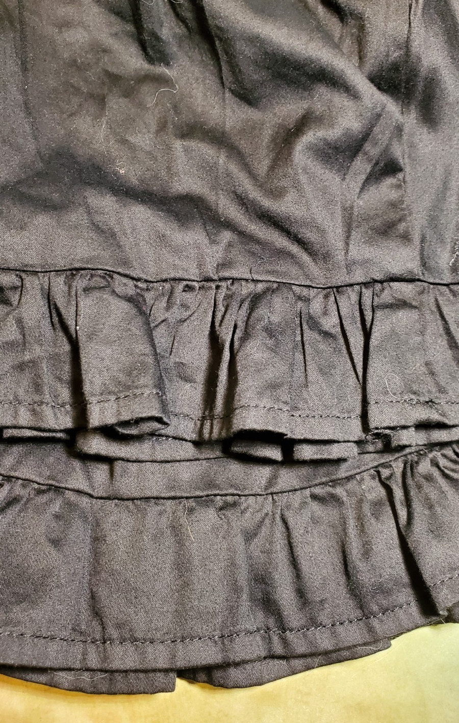NWT WILD FABLE BLACK SLEEVELESS BUTTON DOWN 1 PIECE RUFFLED SHORTS SIZE XL