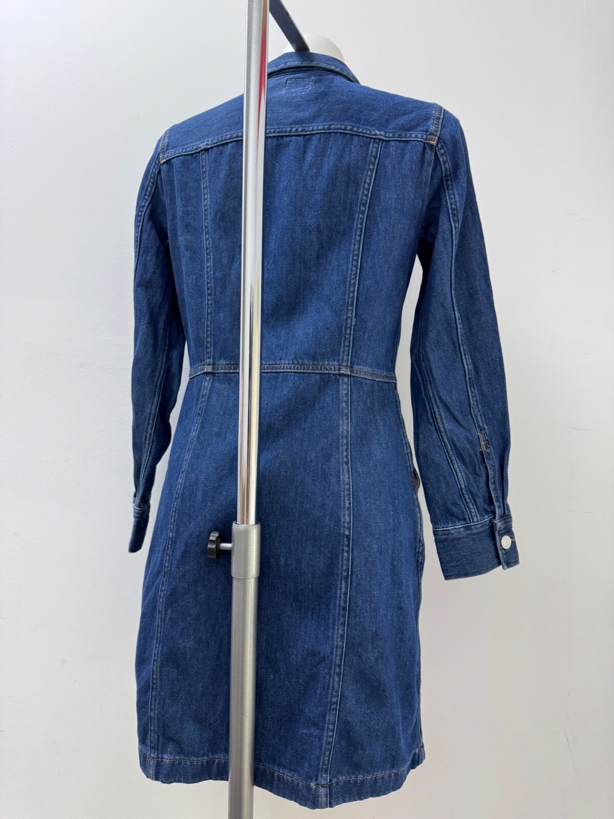 Ladies New Gap Denim Dress With Pockets In 3 colours Size XS S M L XL