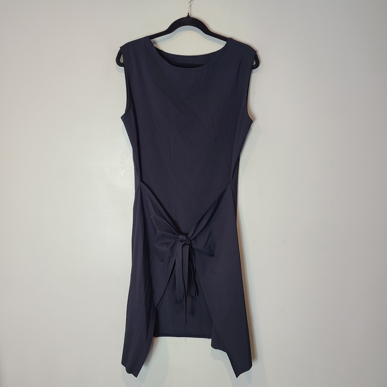 Epoque Evolution Everyway Tie Dress Size M Black Active Minimalist Avant Garde
