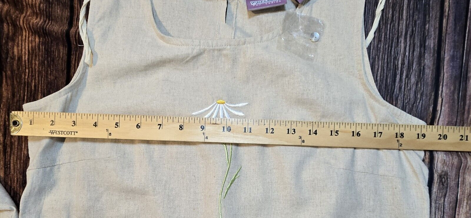 Premier International 2 Pc Linen Blend Jacket Dress Long Embroidered Women’s L
