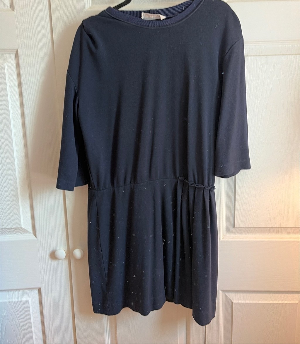 Women’s Cacharel Navy Wool Dress Size 12