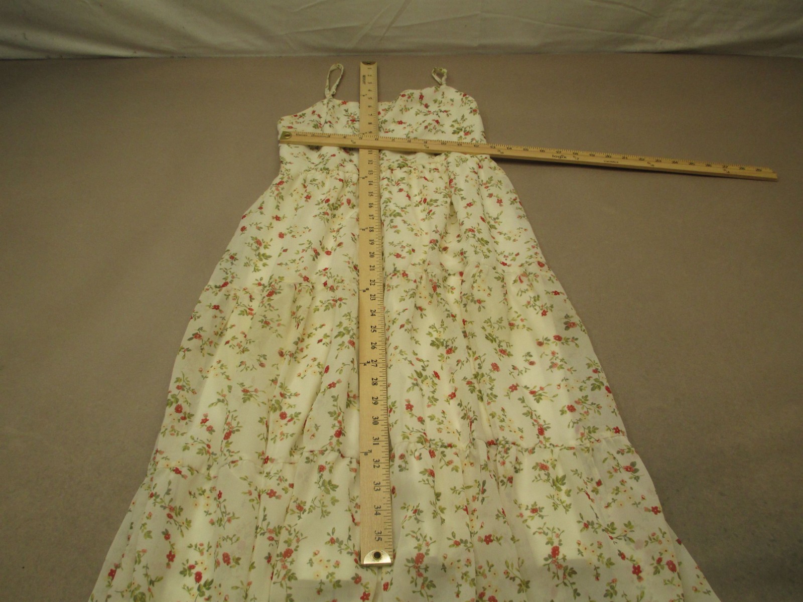 Justify Size S Womens Multicolor Floral Sleeveless Straps Beauty Sundress 278