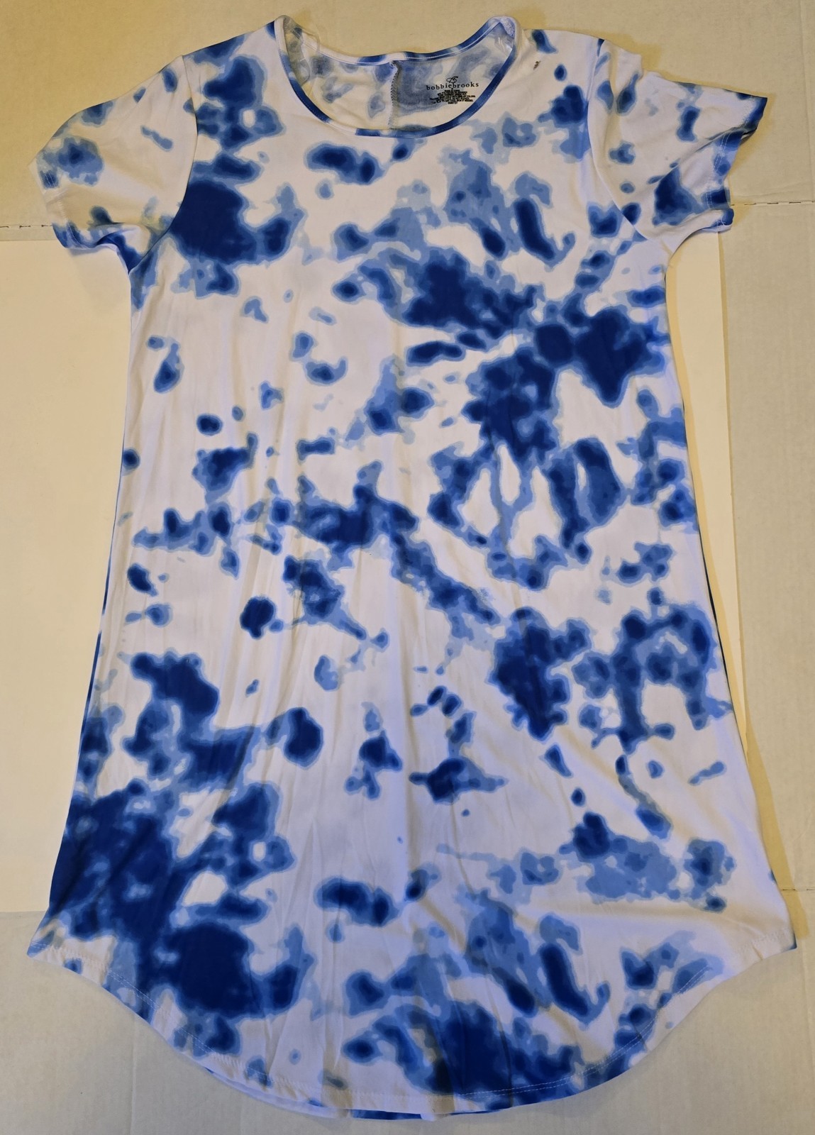 Women’s Bobbie Brooks Maxi Dress Size M Tie Dye 32 In Length