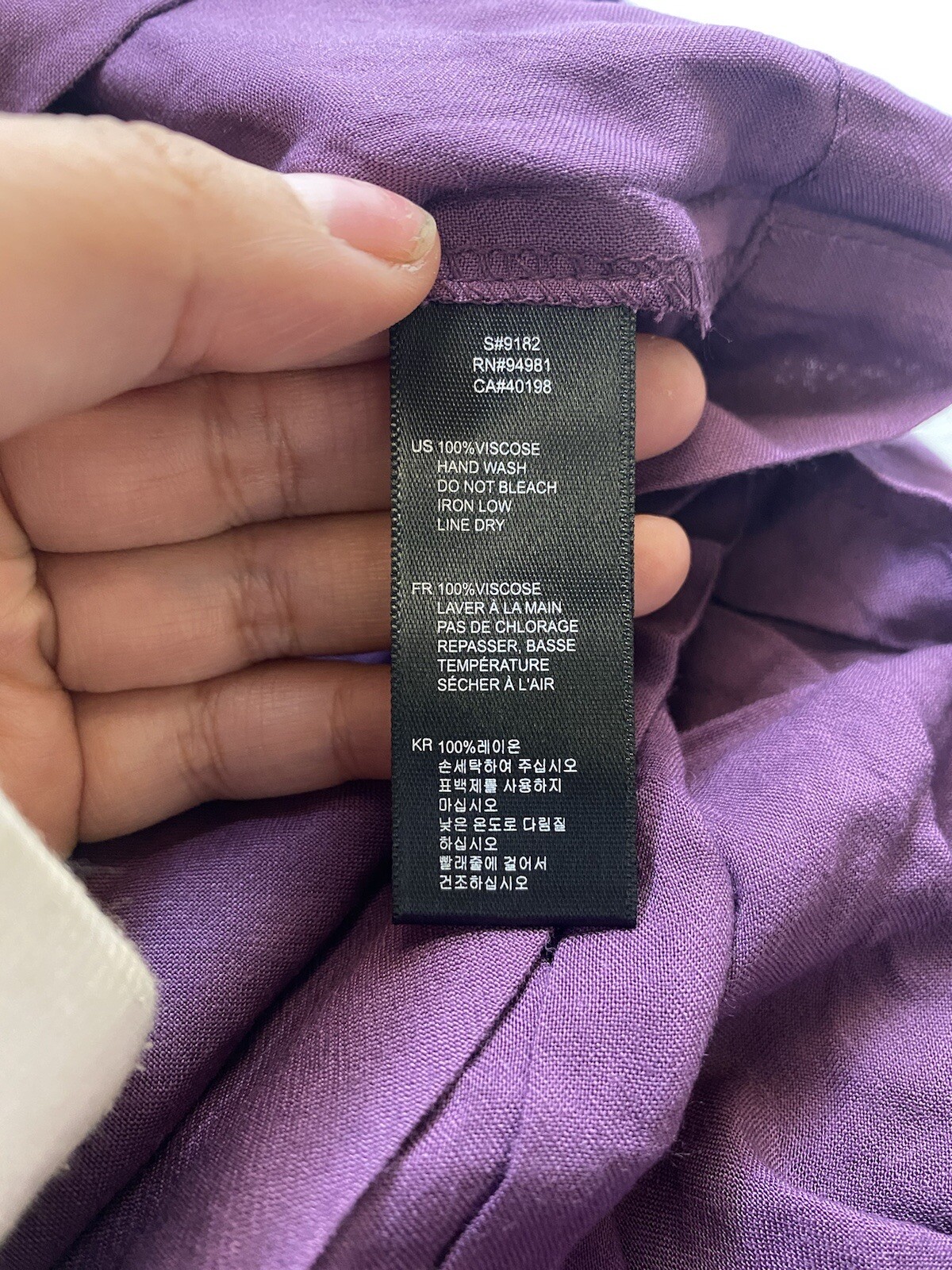 Alythea Purple Strapless Romper • Size Large