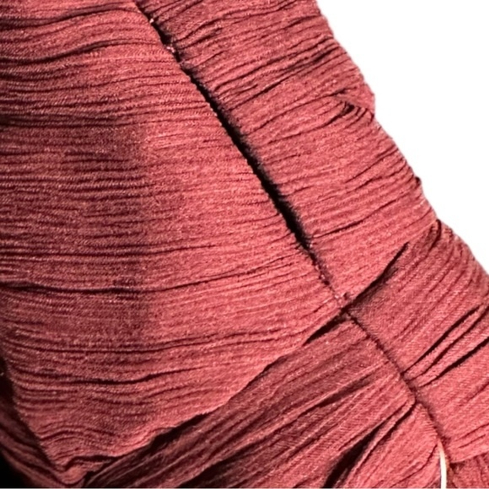 J.Crew Nadia Strapless Dress In Silk Chiffon Cocktail Party Burgundy Size 6