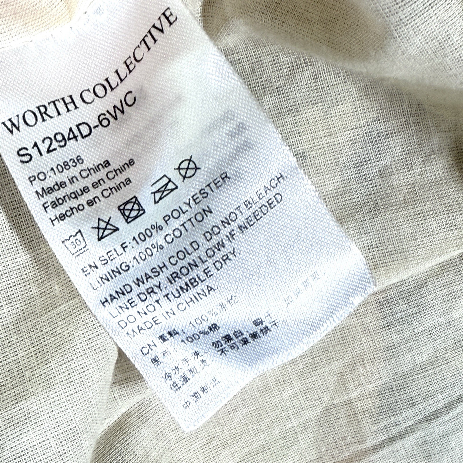 Worth Collective Dress Medium Harlow Maxi Floral Bump Friendly Cottage Garden