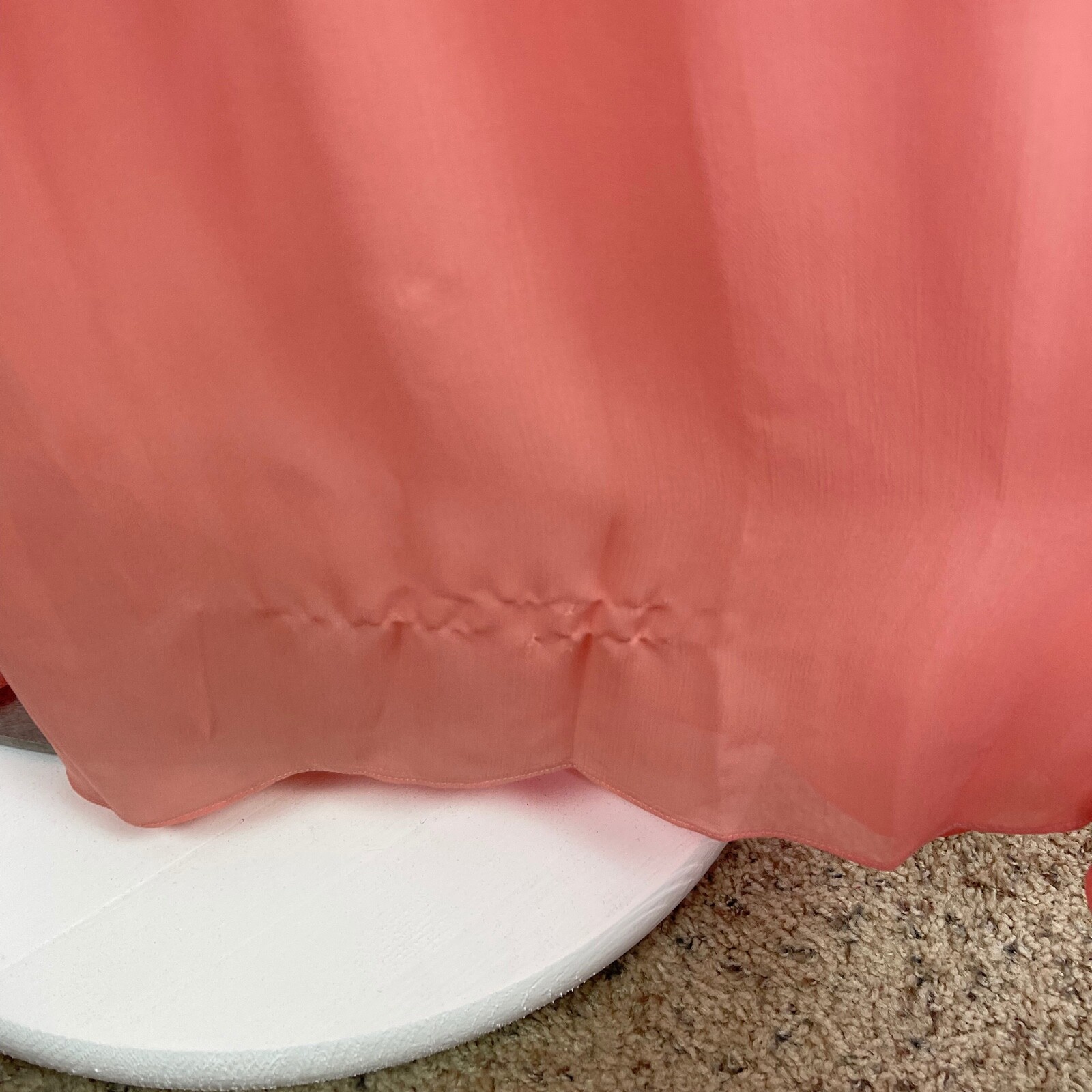 Watters & Watters One Shoulder Chiffon Formal Bridesmaid Maxi Dress Women’s Sz 8
