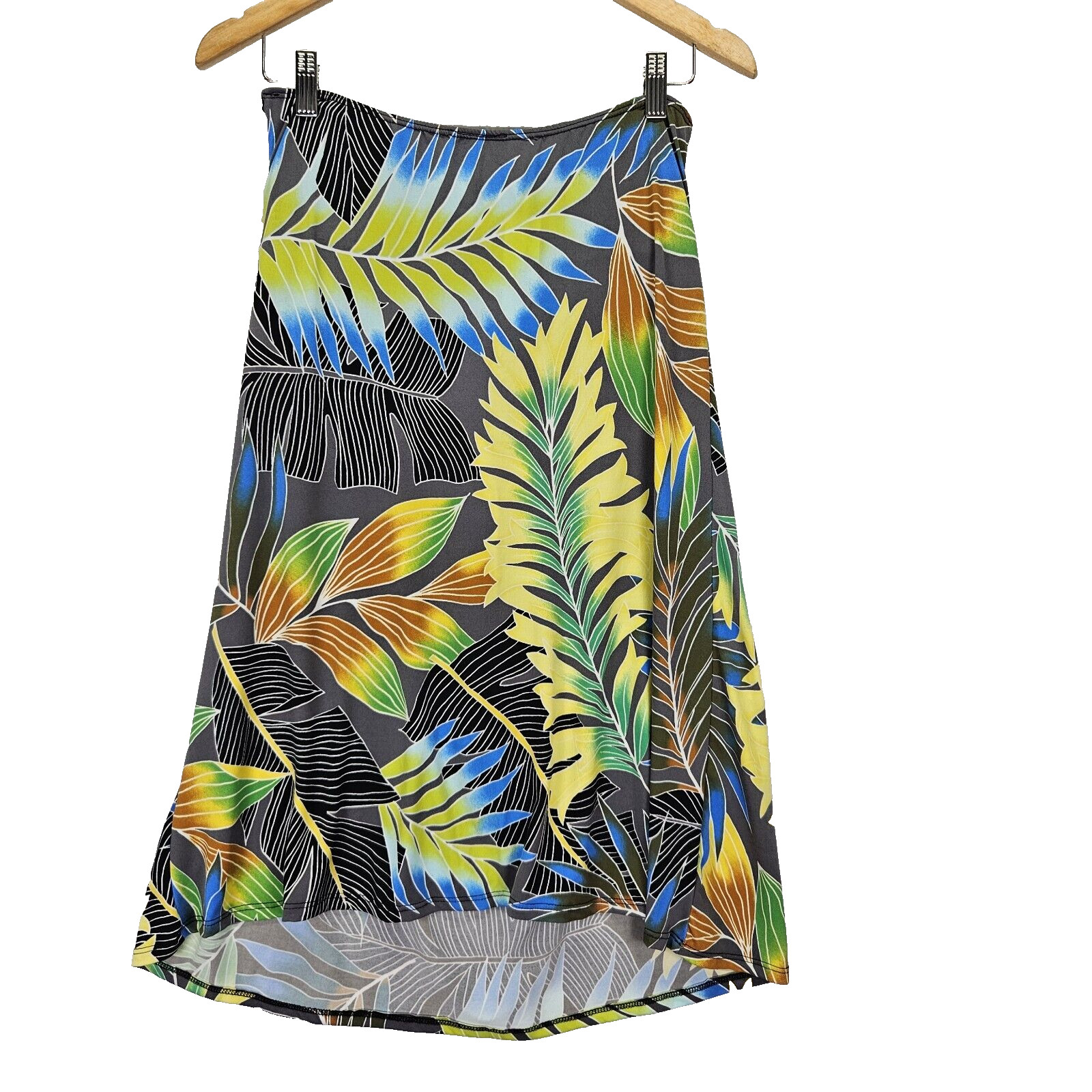 NWT Napua Collection Honolulu Tropical Floral Halter Dress Small Boho Vacation