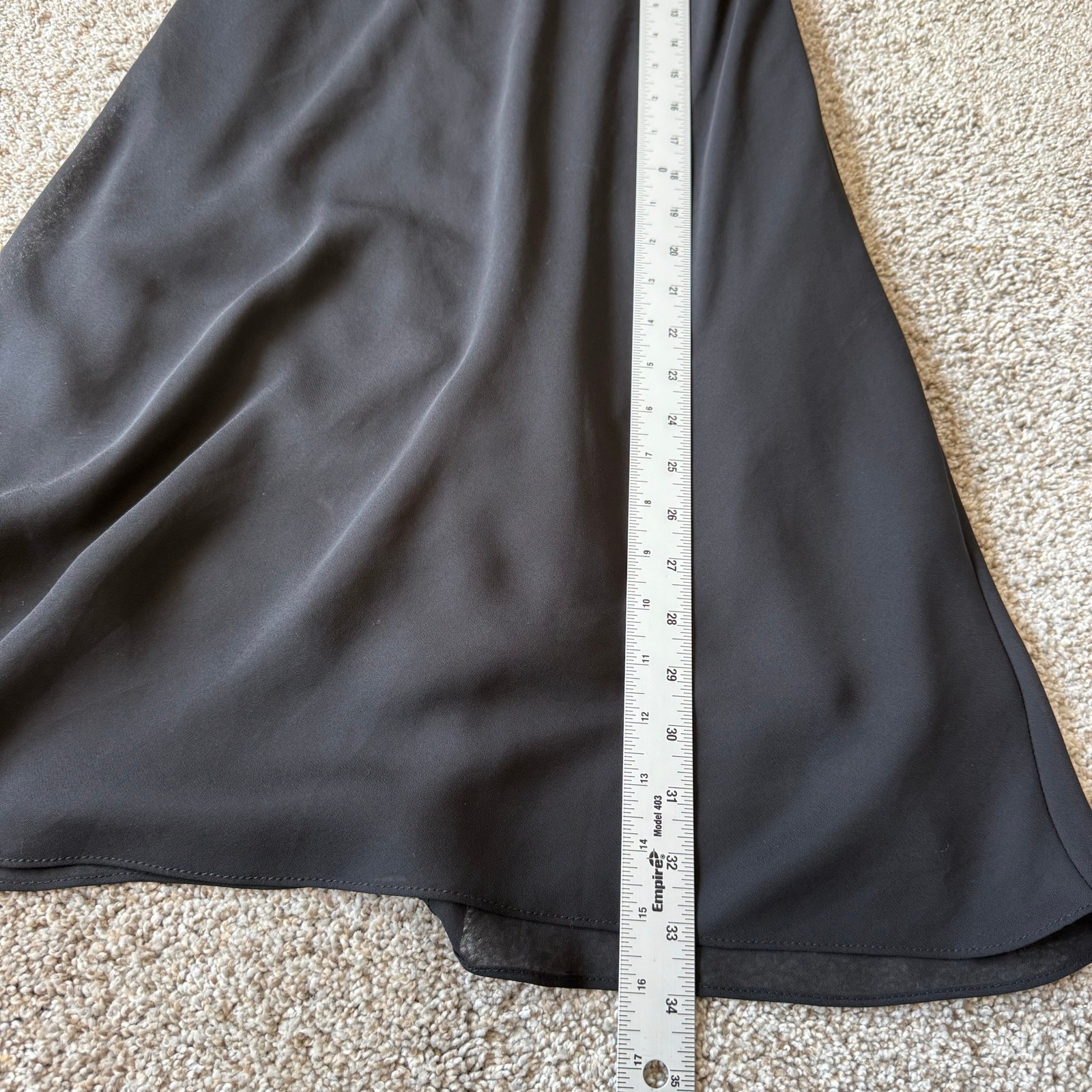 Vintage Jump cowl neck black mini dress spaghetti straps size M