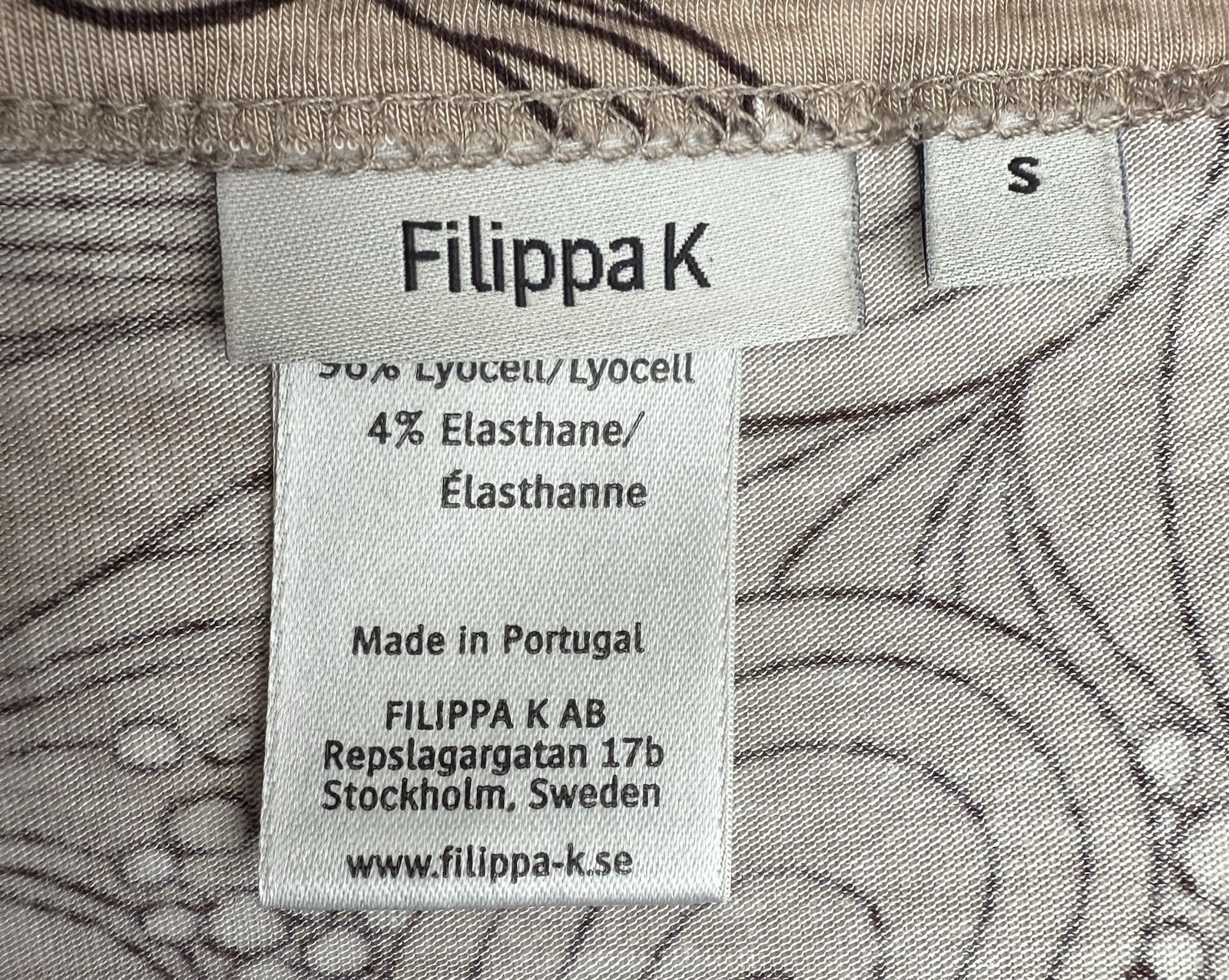 Pristine FILIPPA K. Stretchy Soft Jersey Dress With Adjustable Straps Size S