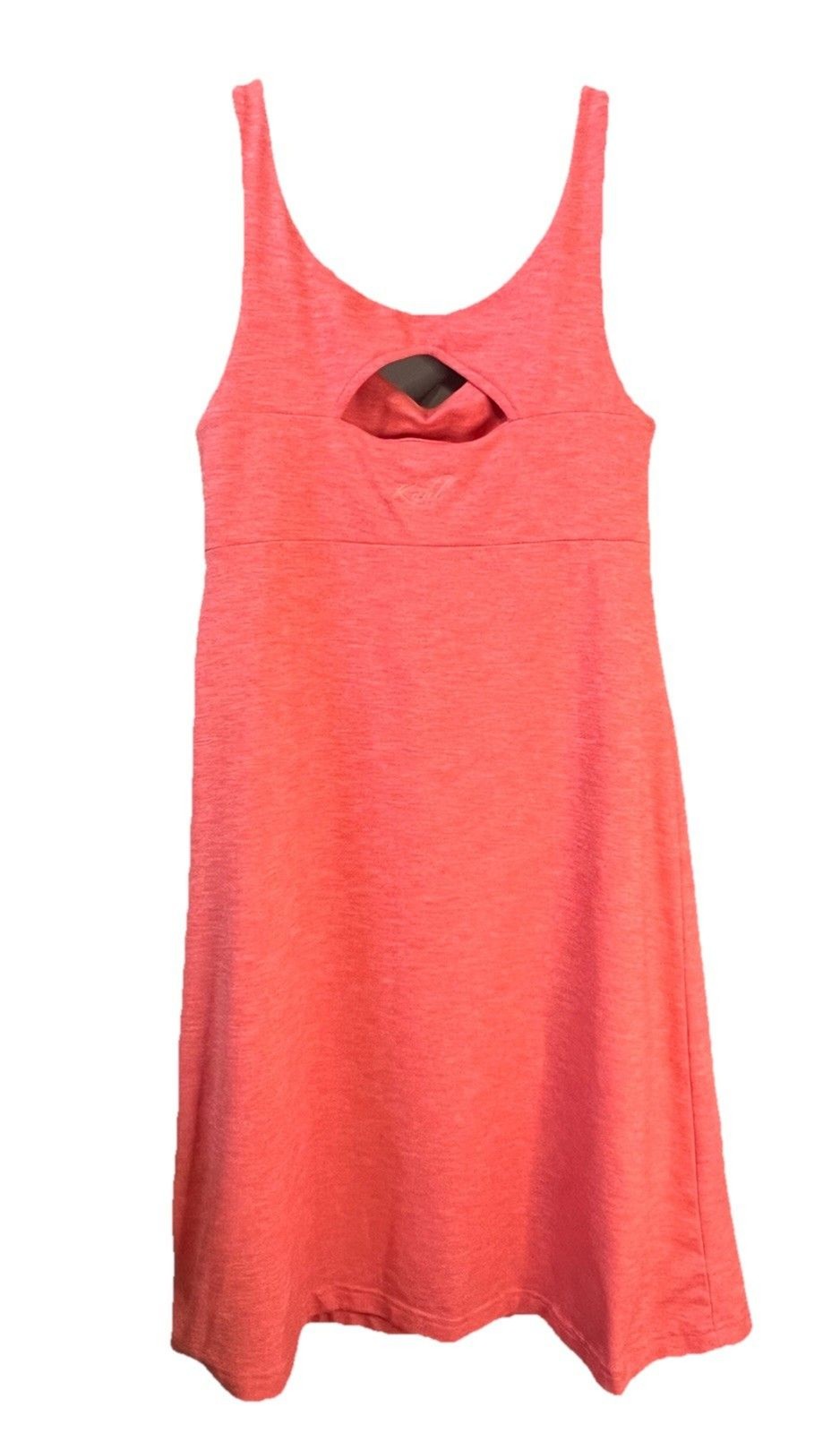 Kuhl Womens Sz XS Weathered Orange Harmony Dress Jersey Built In Bra Active Wear