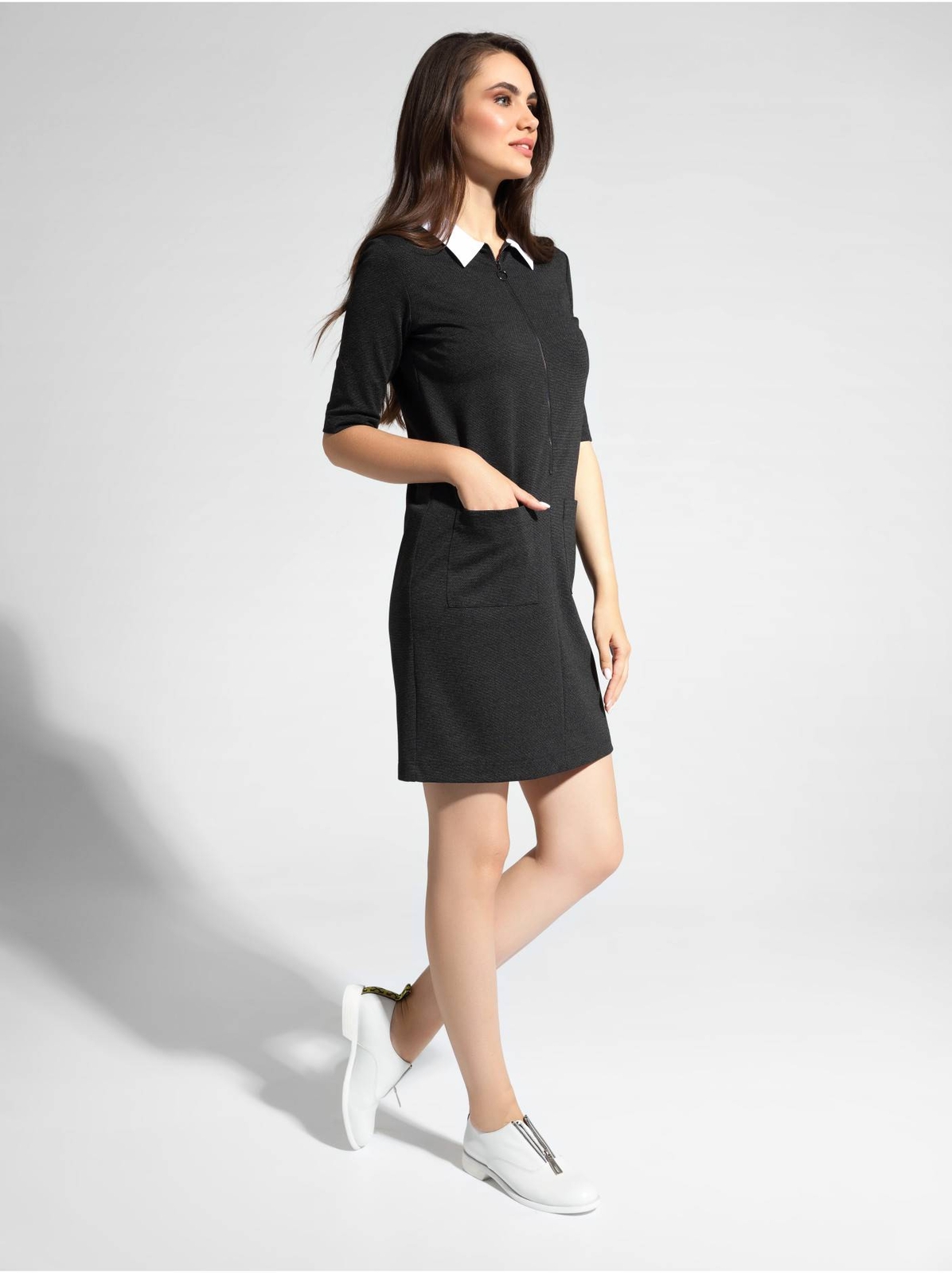 Conte Elegant Elastic Viscose Women’s/Girls Dress-Tunic #19С-845ТСП (LPL 1056)