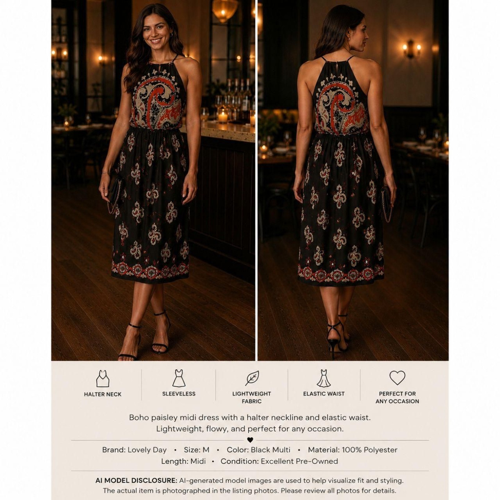 Loft-petite Women’s multi Dress