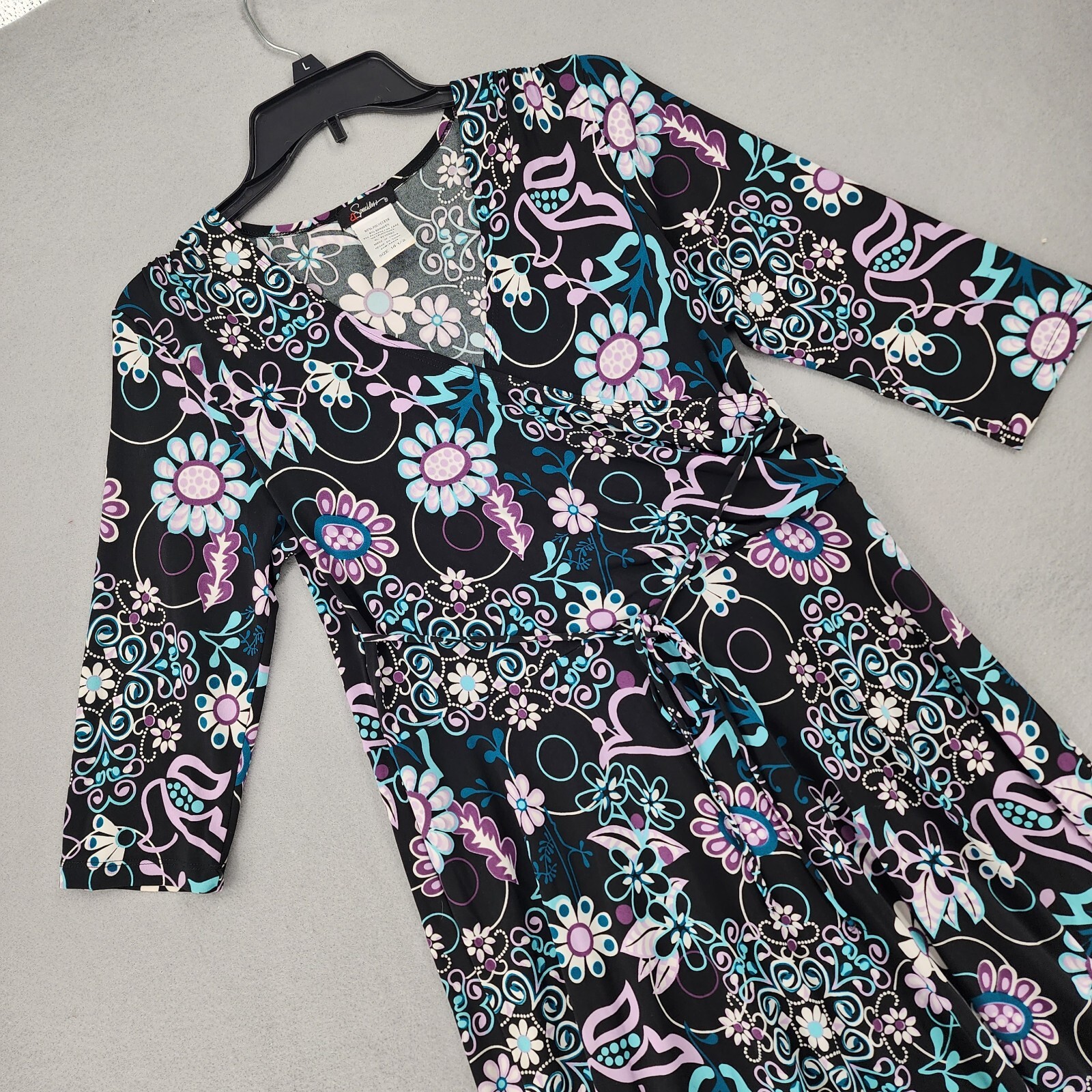 Speechless Womens Foral A-Line Dress Size 14.5