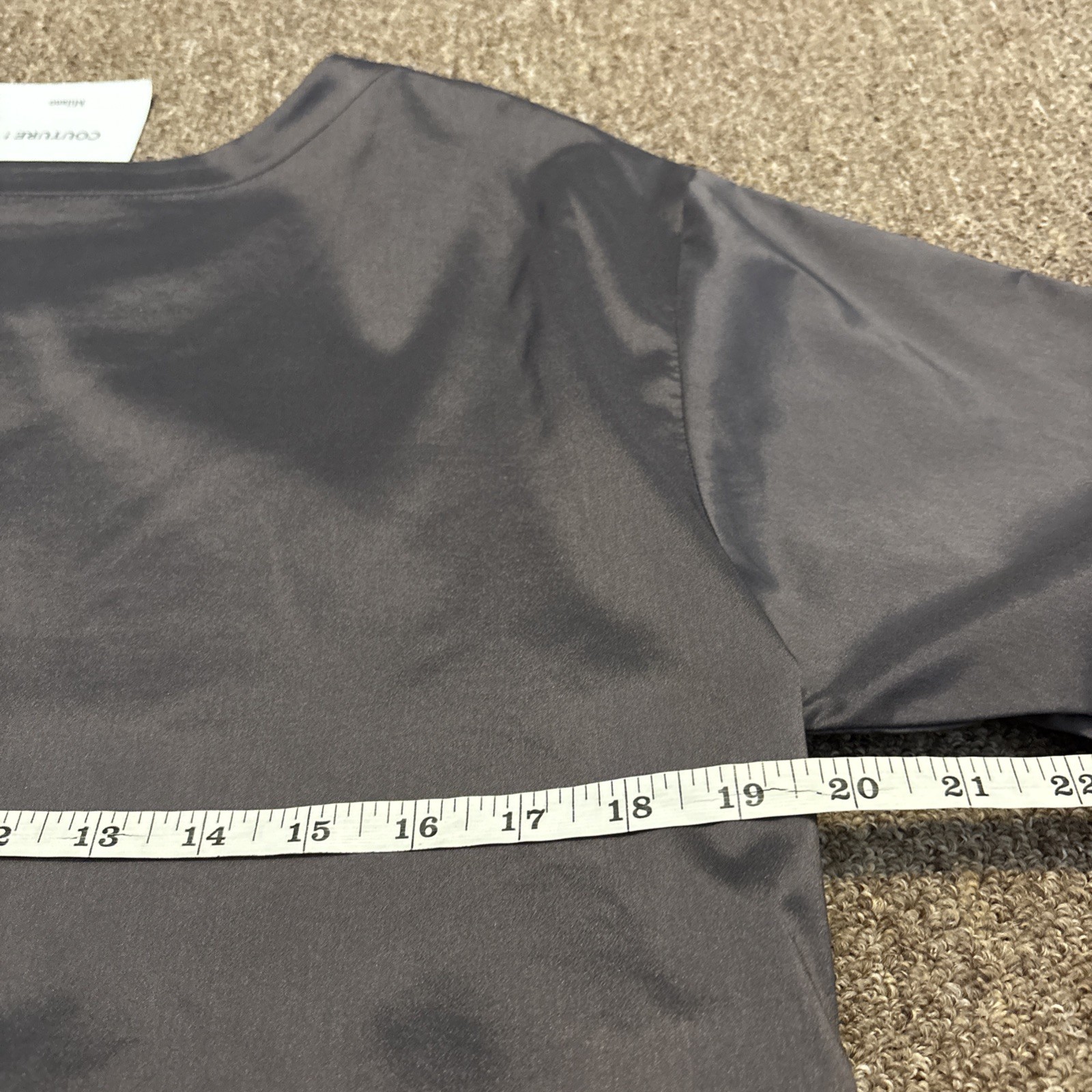 MOSCHINO COUTURE ! Grey Dress – $1260 – Brand New With Tags – Size 40