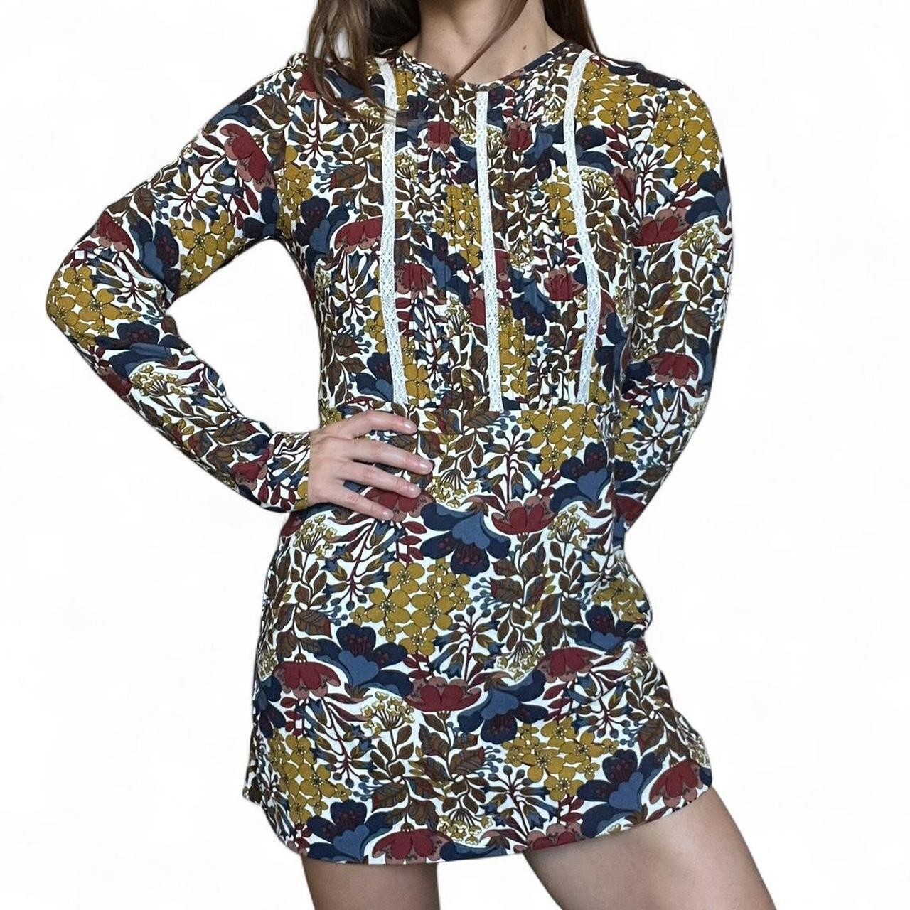 Zara Trafaluc Multicolored Floral Romper