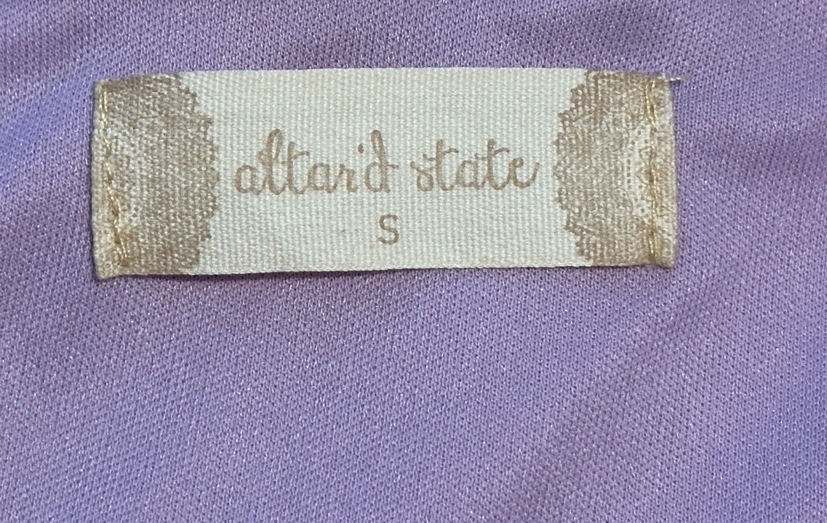 ✨💜 NWT Altar’d State Daria Tulle Mini Dress Lavender Lilac Small Fairycore ✨