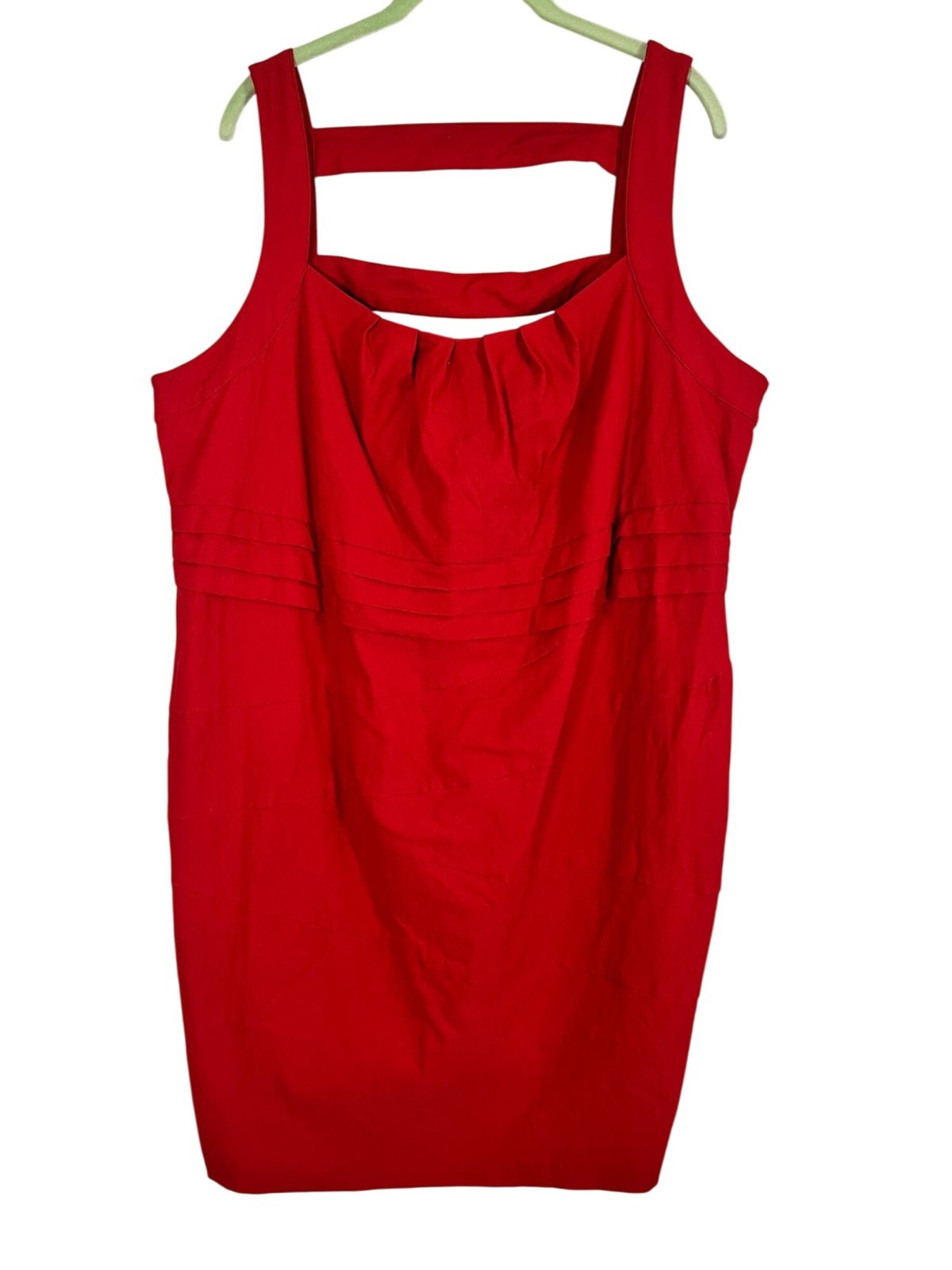 Torrid Bodycon Bandage Tank Dress Red 24 Festive Holiday Sexy Neutral Classic