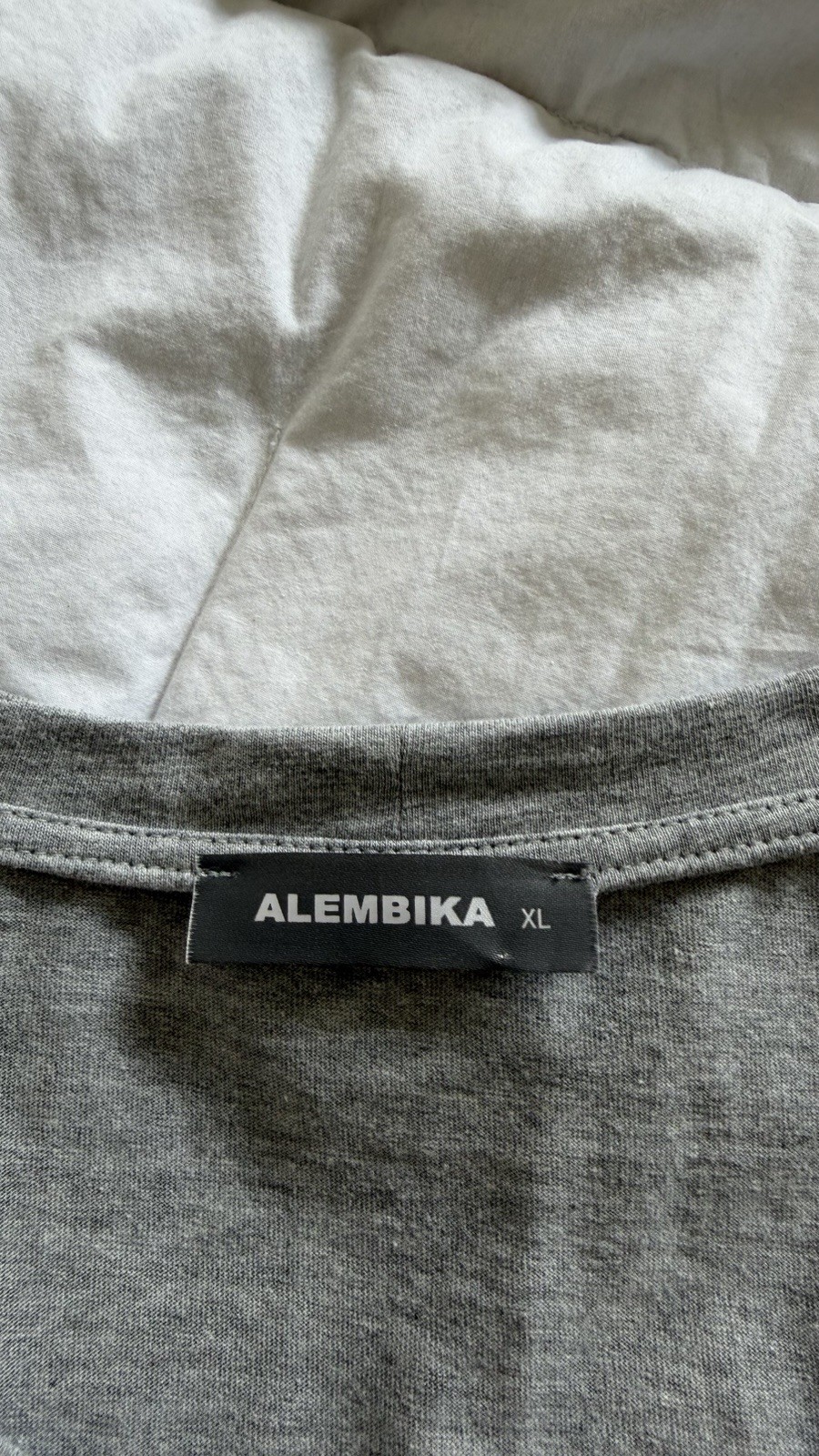 ALEMBIKA COTTON BLEND ASYMMETRICAL HEM SHORT SLEEVE DRESS SIZE XL MADE IN ISRAEL