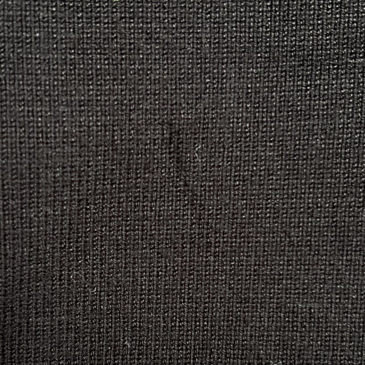 Talbots Size Small Black Ribbed Sweater Dress A-Line Business Long Sleeves Mini