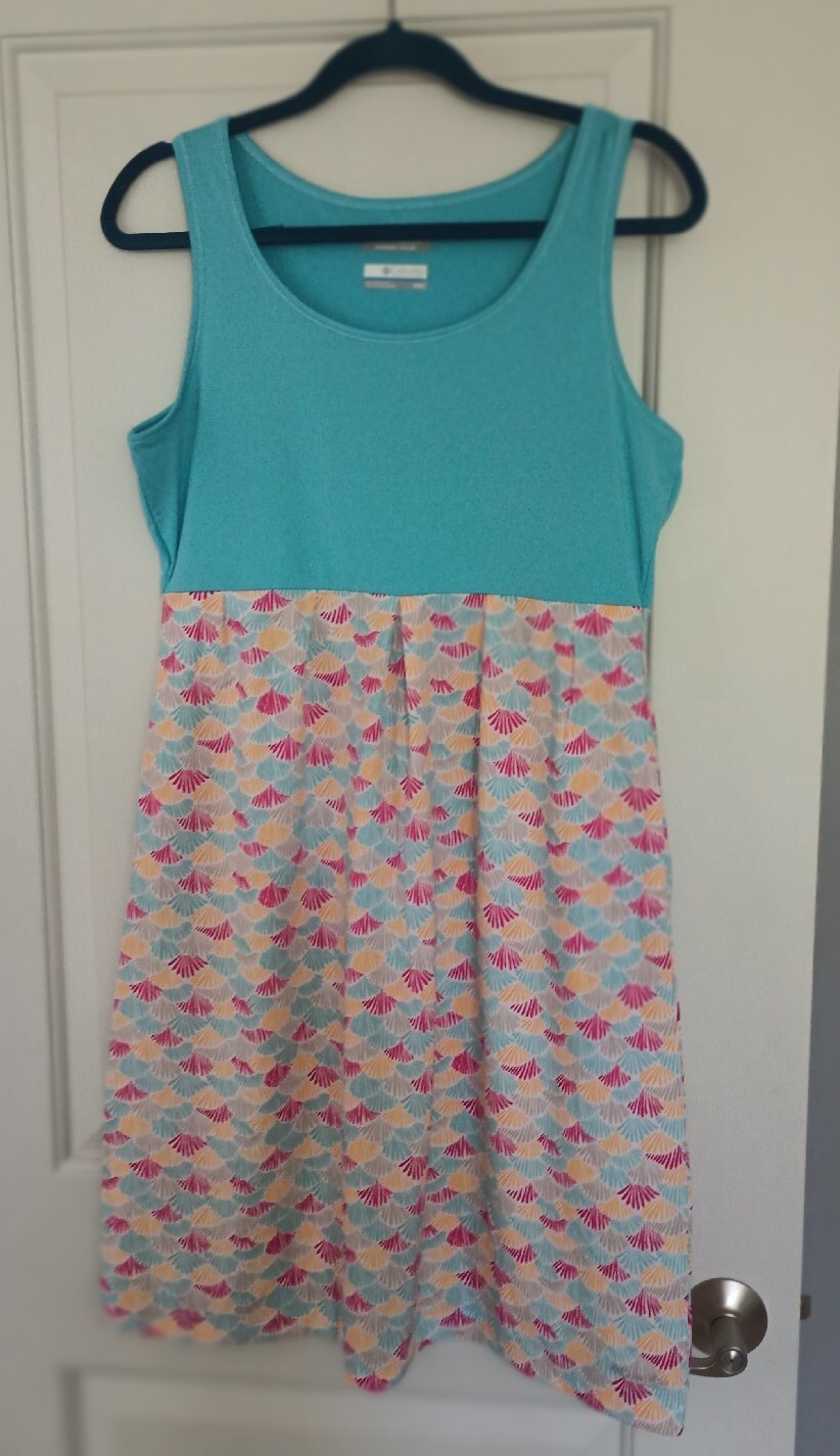 Columbia Omni-freeze Blue Dress Women’s Size Medium
