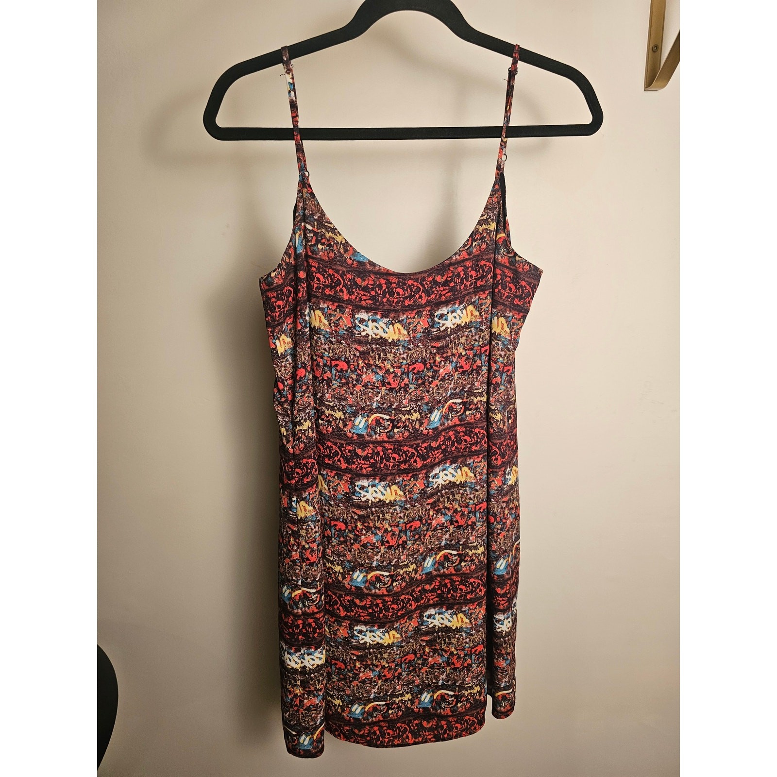 Sam Edelman Graffiti Tank Top Mini Dress