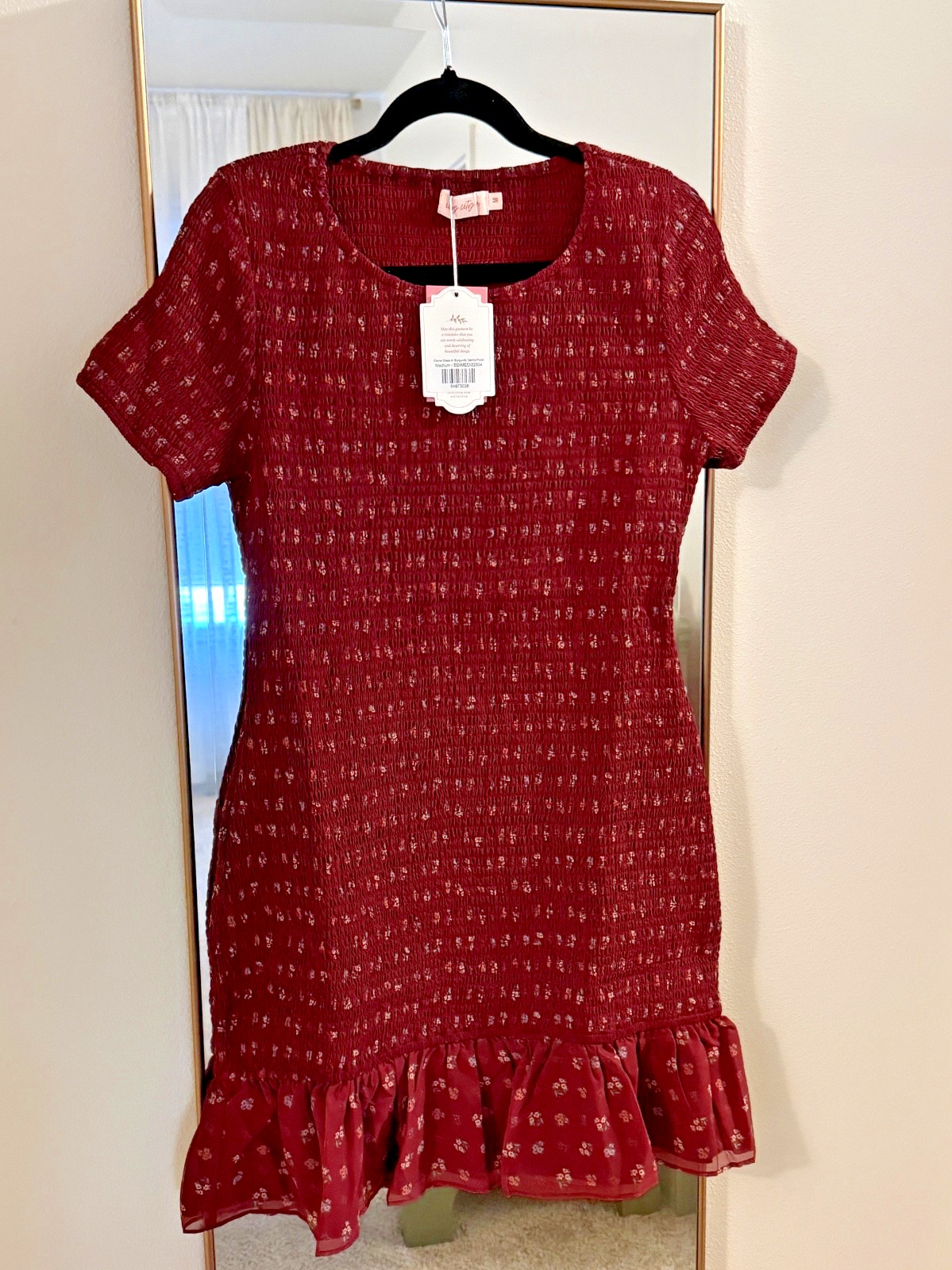Ivy City Co Elaine Dress in Mulberry Vine