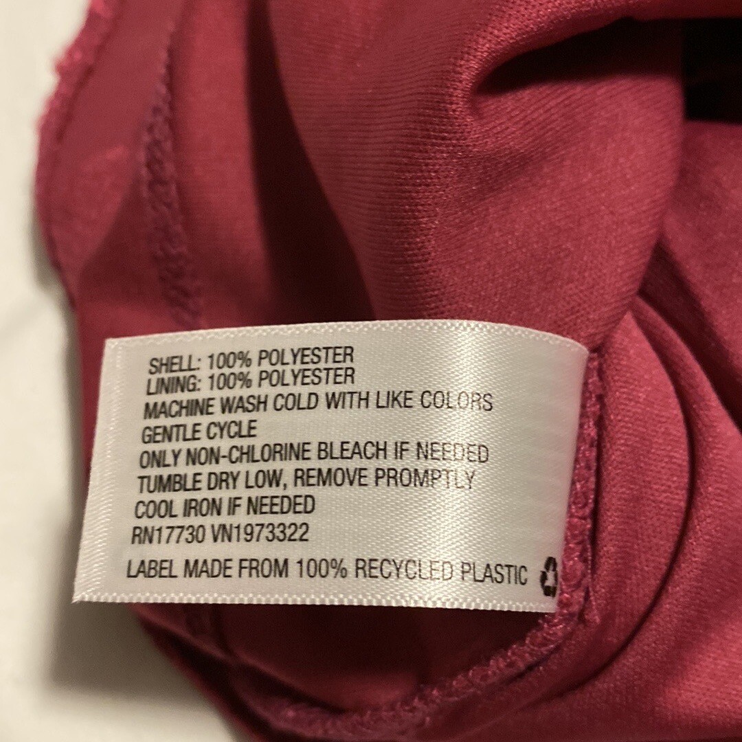 Wild Fable ~ Women’s Small Sleeveless Open Back Ruched TextureDress ~ Rose