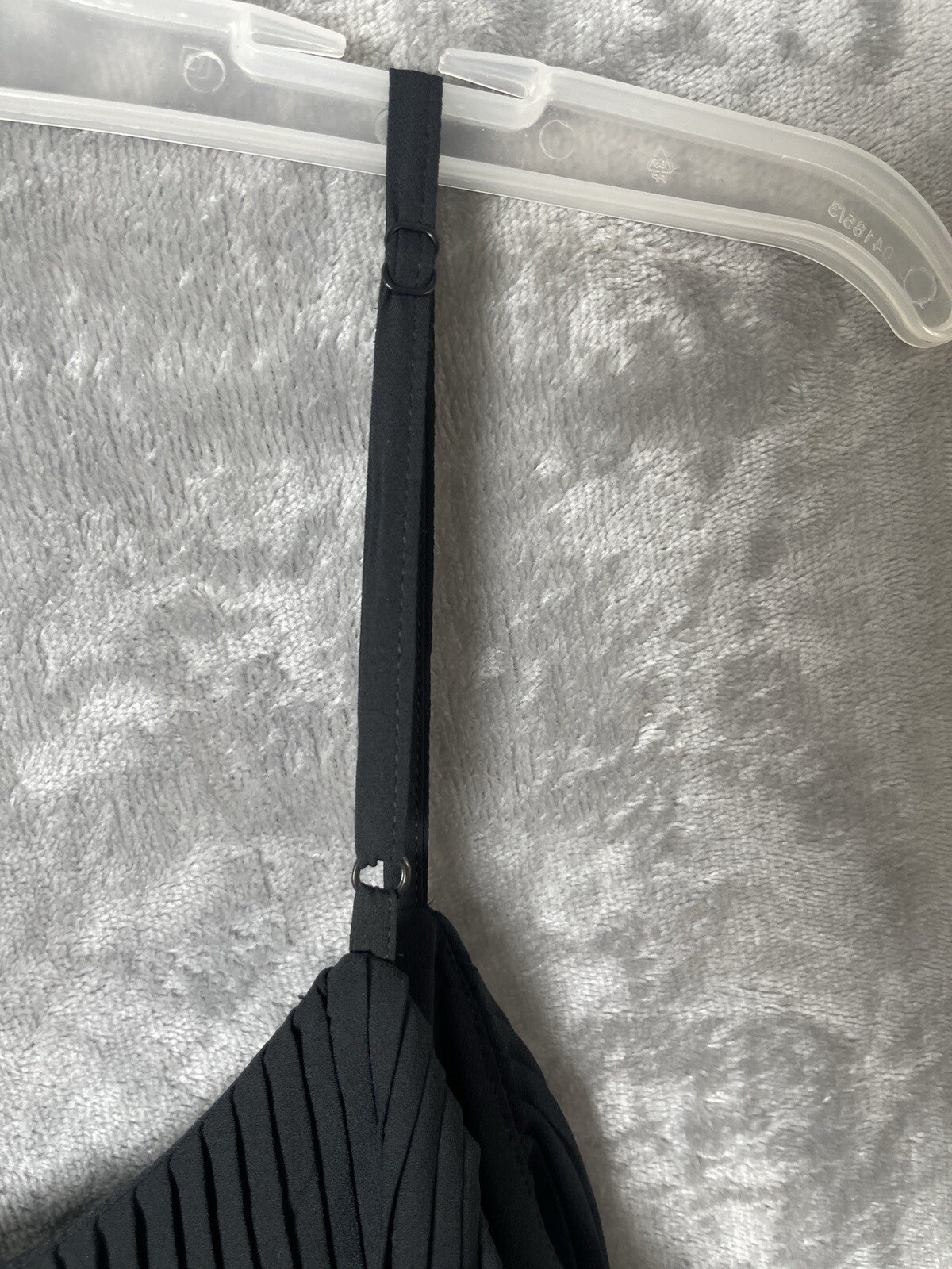 🆕Mossimo Womens Black Sleeveless Adjustable Straps Pleated Dress Size XXL