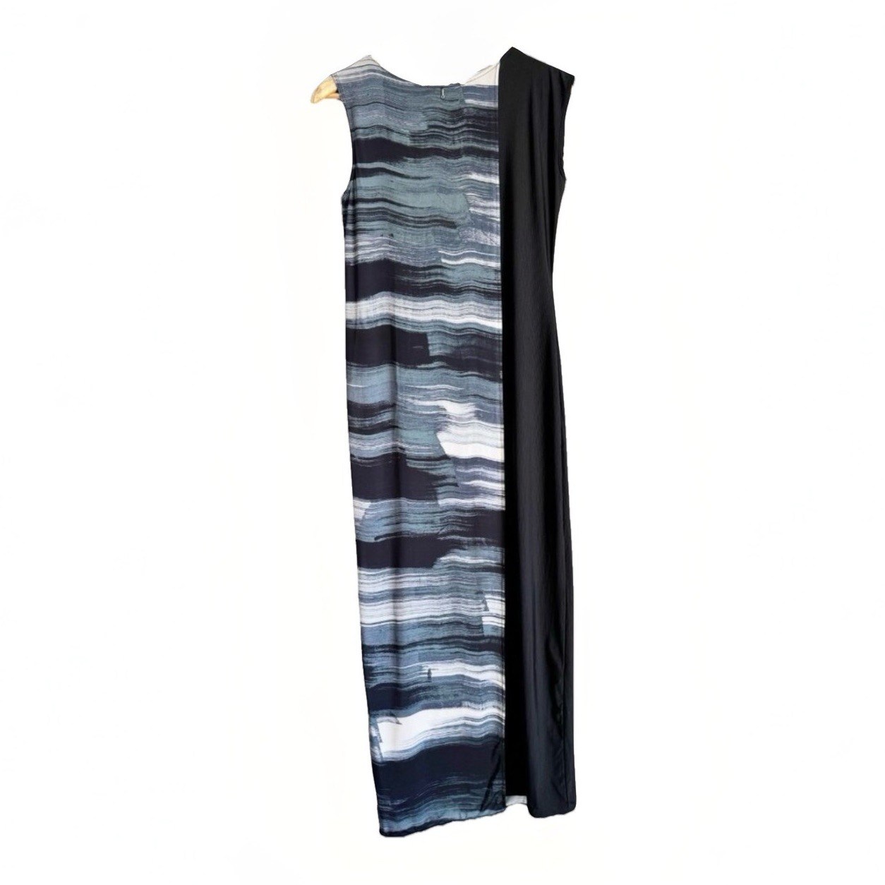 BRRR! Womens 4 Abstract Sleeveless Cooling Maxi Dress Outdoor Beach Vacation