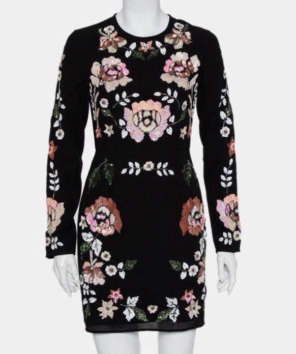needle and thread dress Embroidered 8