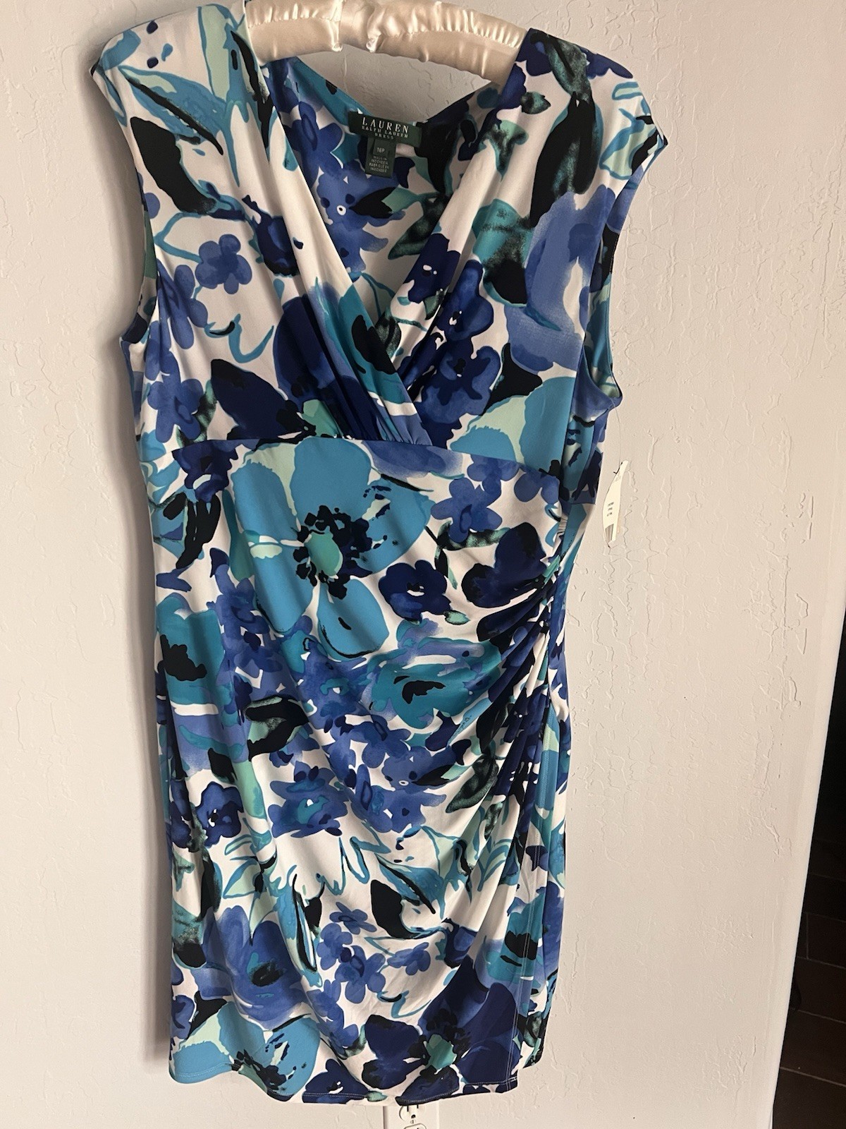 NWT Ralph Lauren Machine Washable Dress Size 16 petite