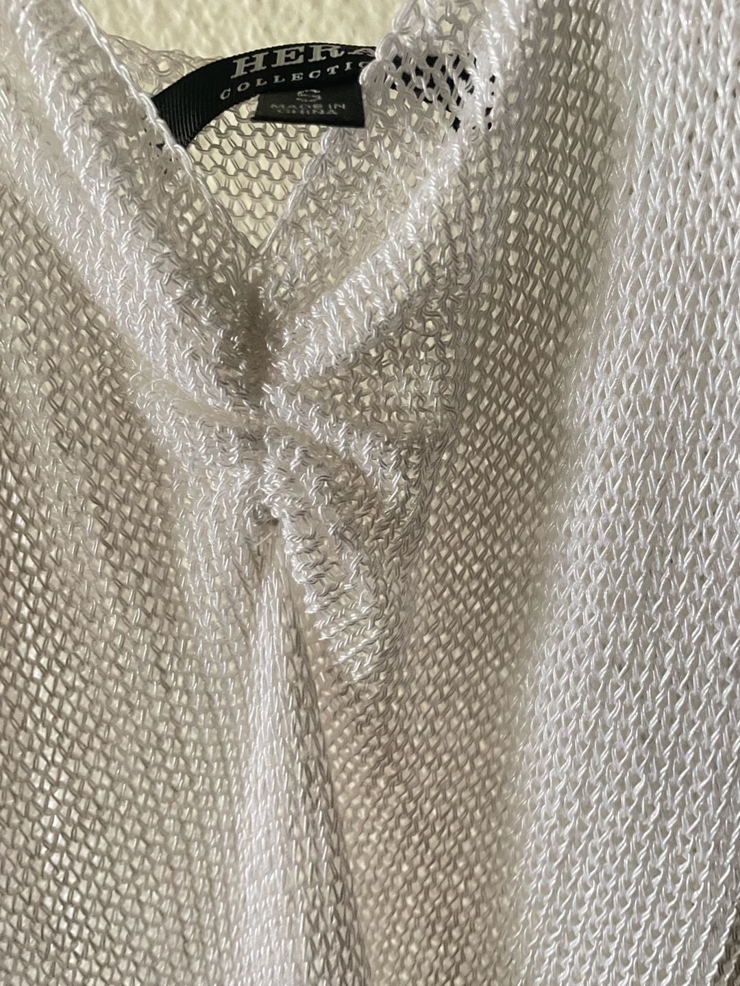 Hera Collection White Knit Sleeveless Maxi Dress