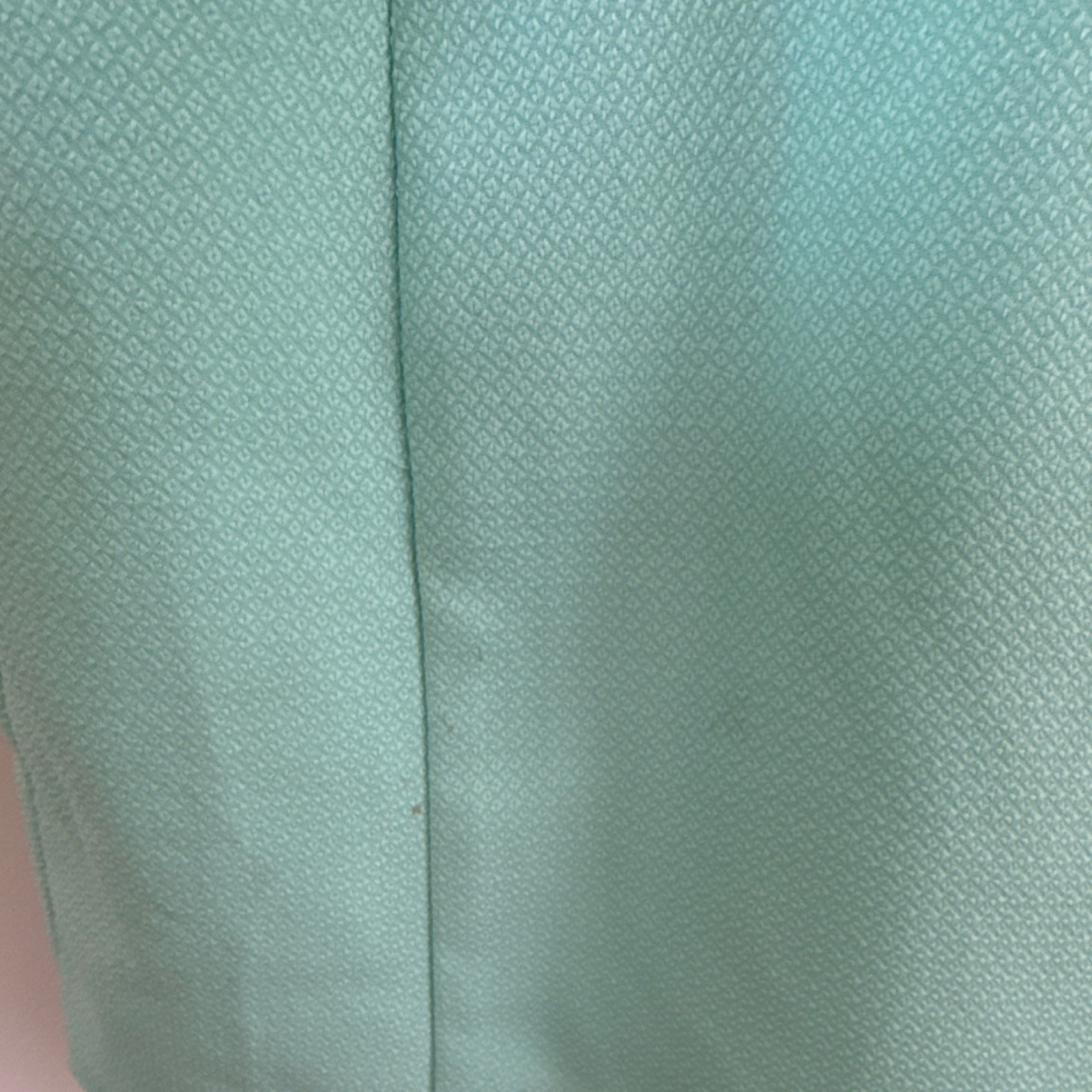 Pink Lily Mint Green Shift Dress S Sleeveless Metallic Trim Gold Silver