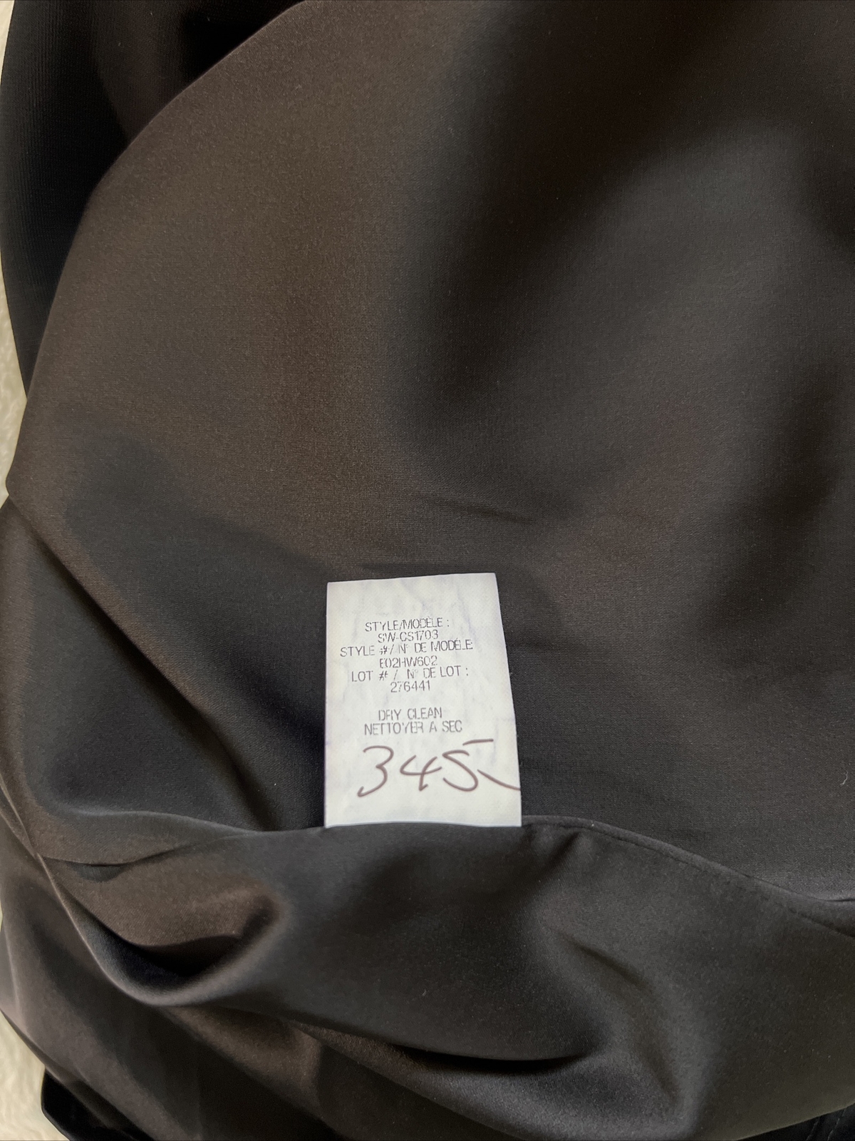 Helmut Lang Black Sleeveless Stretch Jersey V-Back Pullover Shift Dress Large