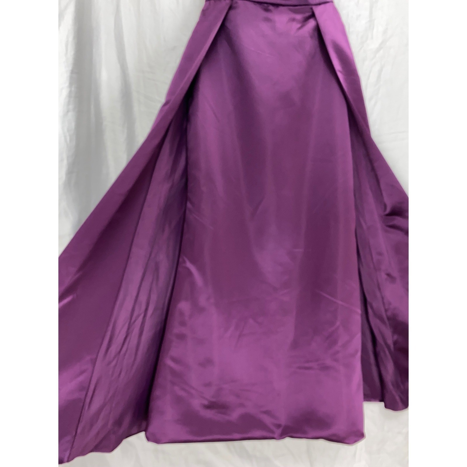 Ine Evening Gown Womens 6 Satin Corset Back Formal Maxi Wedding