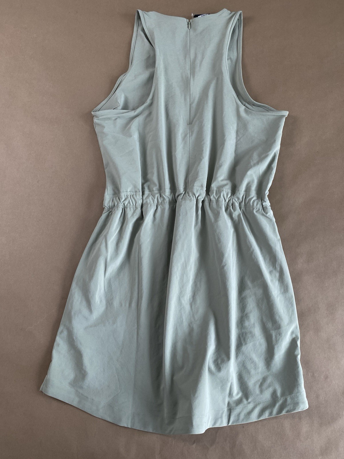 The North Face L Large Womens Never Stop Adventure Tank Dress Tea Green Shorts