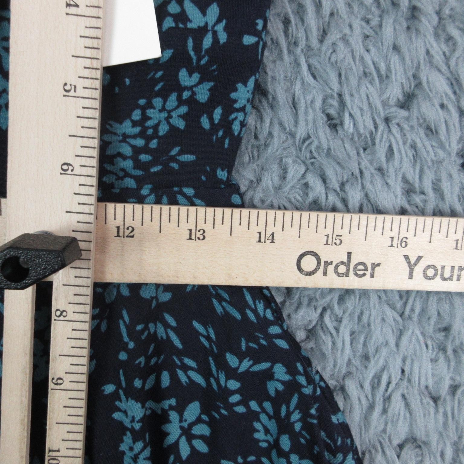 Nine Britton Dress Womens Small Blue Floral Sleeveless Fit & Flare Sundress NWT