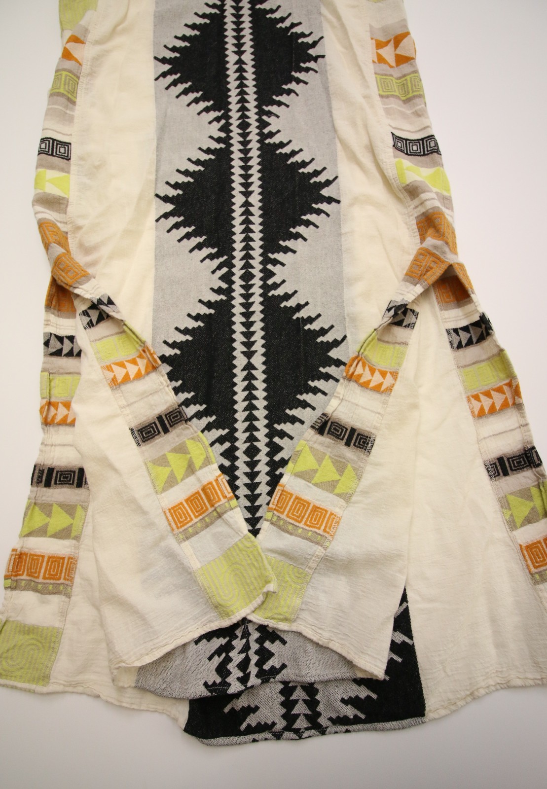 Anthropologie Devotion Twins Arkoudi Maxi Dress Kaftan Womens M